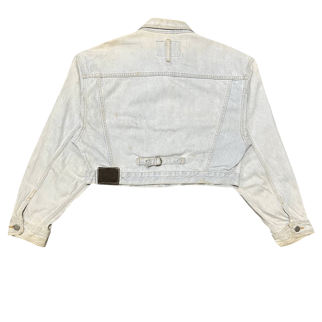 Vintage Something Ones Cropped Denim Jacket