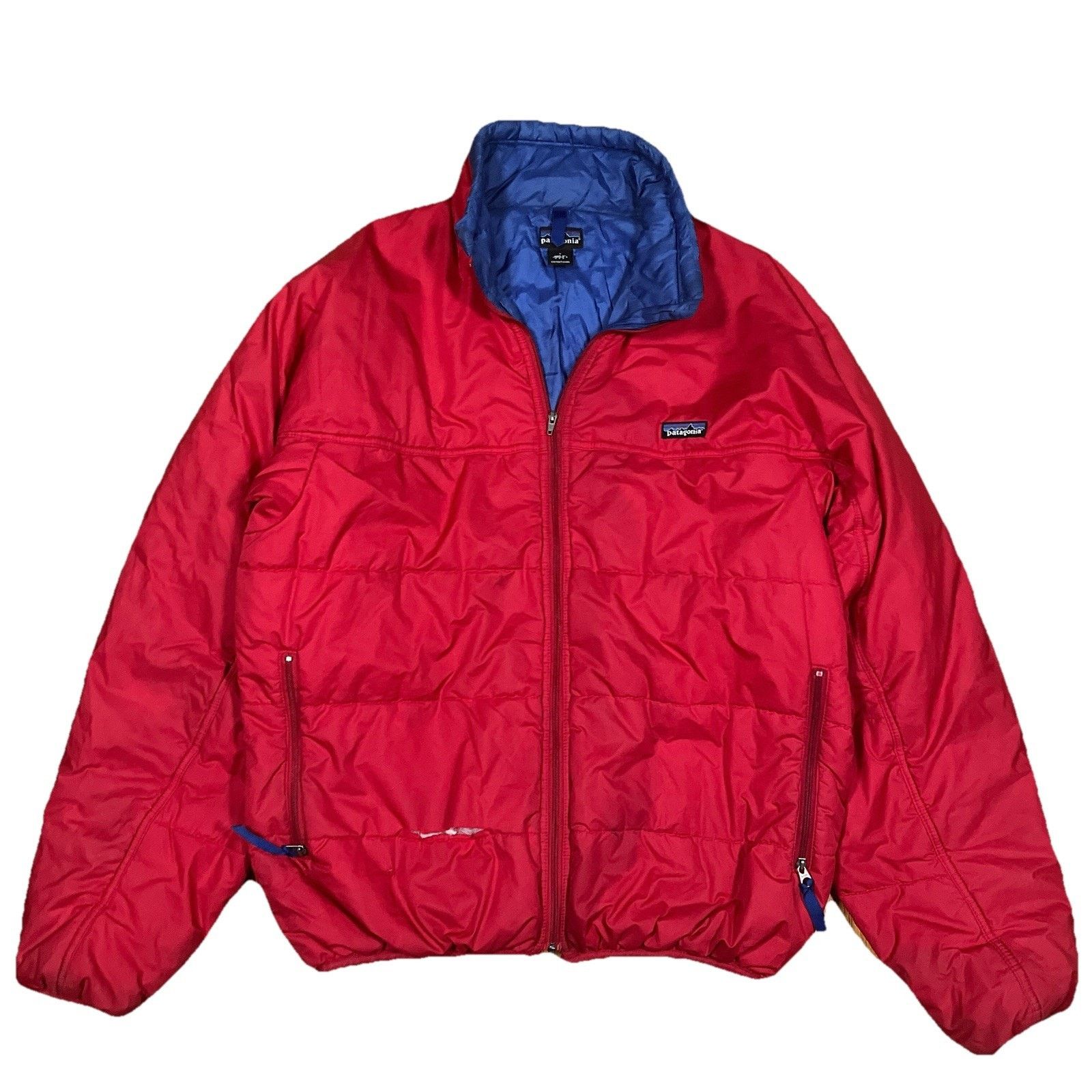 Patagonia Patagonia VTG Fireball Puffer Jacket Red USA Insulated Flaws Size US L / EU 52-54 / 3 - 1 Thumbnail
