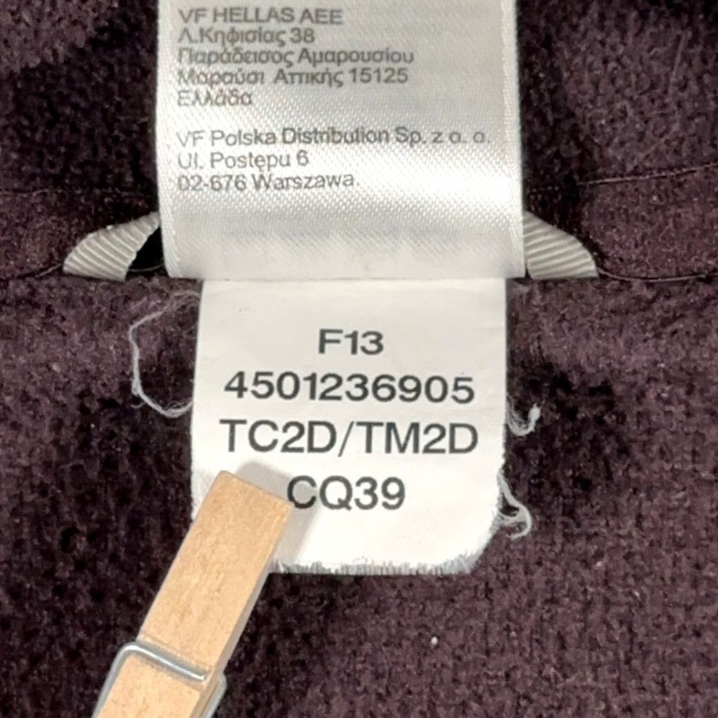 The North Face The North Face Sweater Womens LARGE Red Fleece Pullover 1/4 Zip Outdoor Raglan Sleeve Mock Neck Pocket Logo Size L / US 10 / IT 46 - 7 Thumbnail