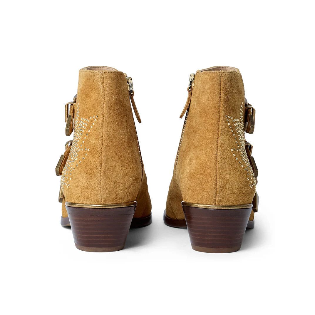 Chloe CHLOE Susanna Sunny Brown Suede Ankle Boots New & Authentic Size US 7 / IT 37 - 3 Thumbnail