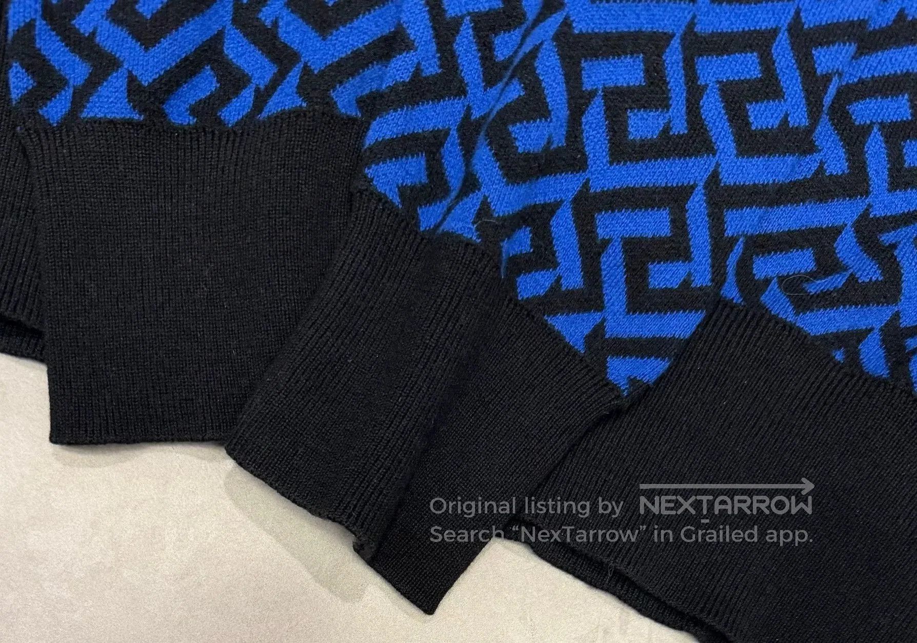 Versace Versace Medusa Wool Runway Knit Sweater. Size US L / EU 52-54 / 3 - 5 Thumbnail