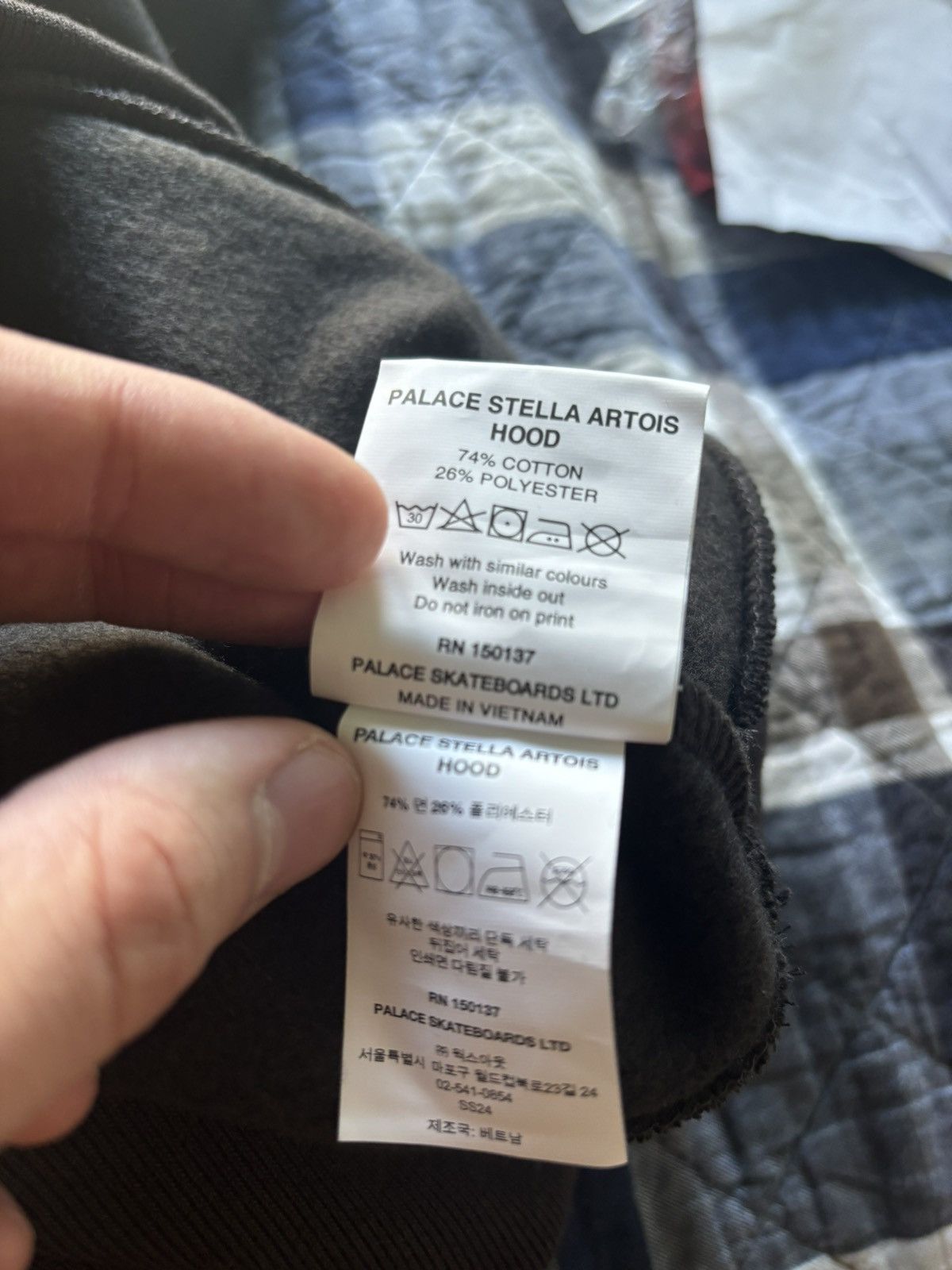 Palace Palace Artois Hood black Size US XL / EU 56 / 4 - 4 Thumbnail
