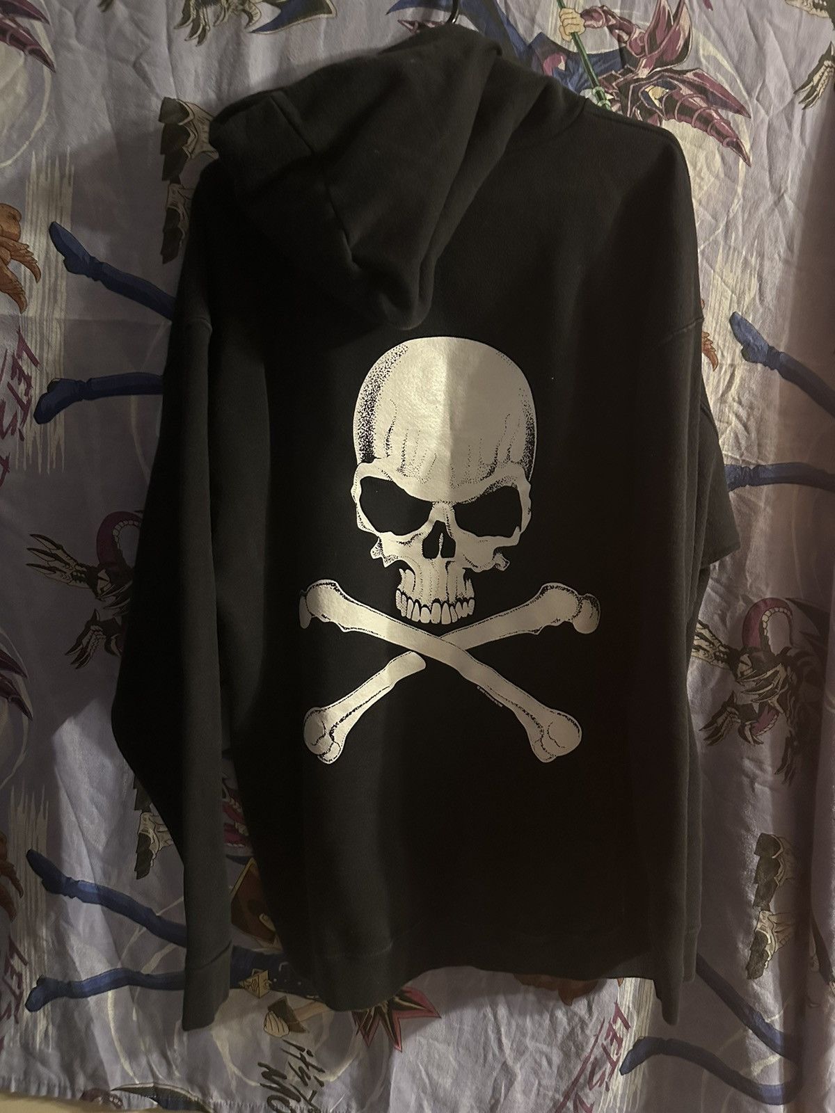 Fashion Victim × Vintage Vintage Rare 2002 Fashion Victim Skull Hoodie Size US XXL / EU 58 / 5 - 2 Thumbnail