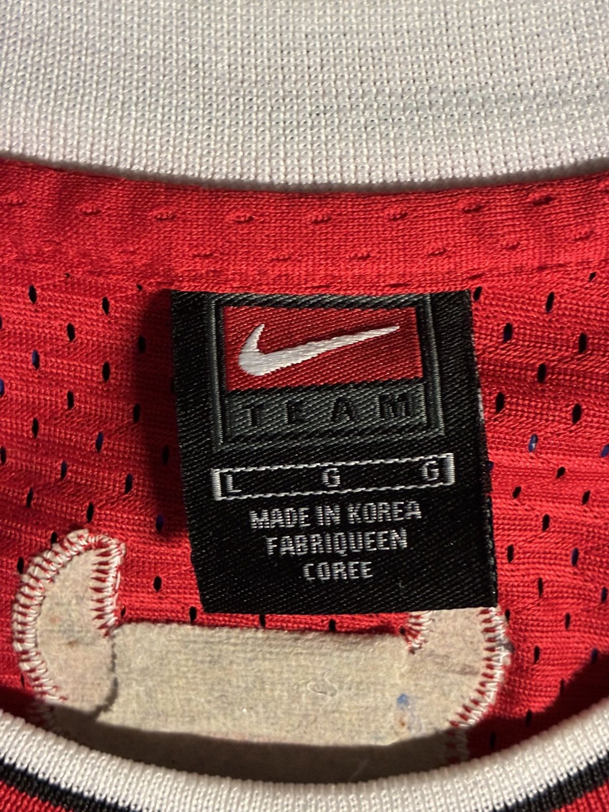 Nike Chicago Bulls Michael Jordan jersey Size US L / EU 52-54 / 3 - 2 Thumbnail