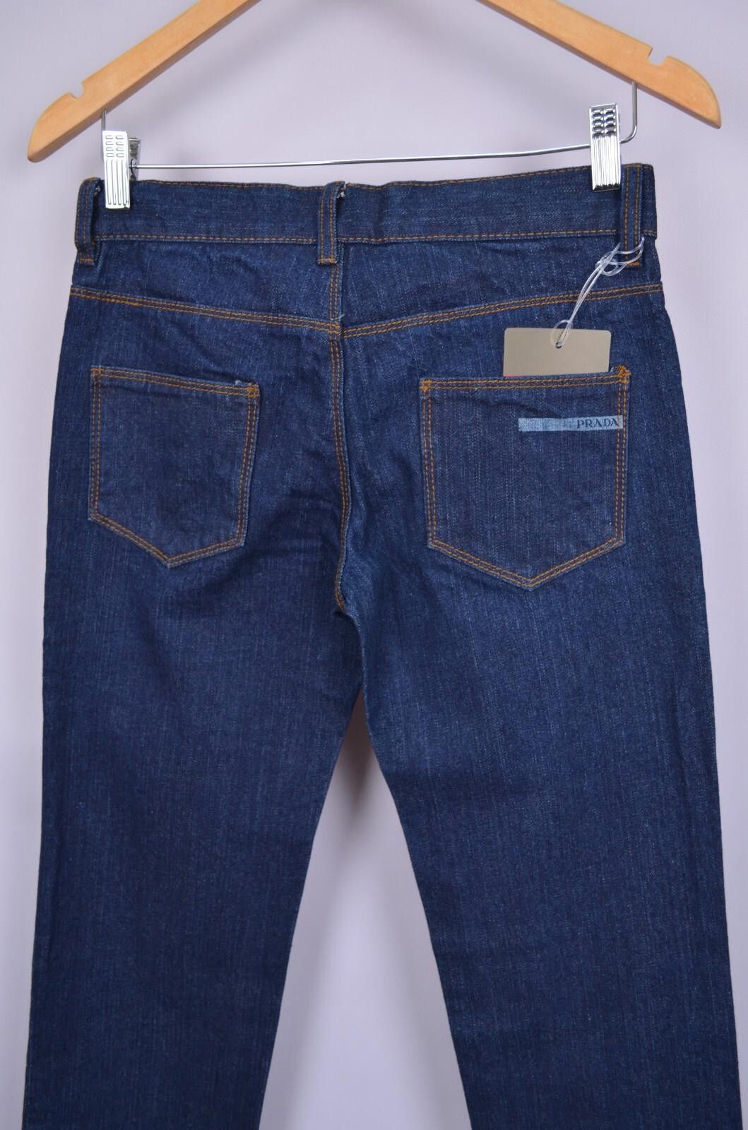 Prada Prada Denim Womens Jeans Red Tab Nylon Size IT 40, 42 Size 28" / US 6 / IT 42 - 11 Thumbnail