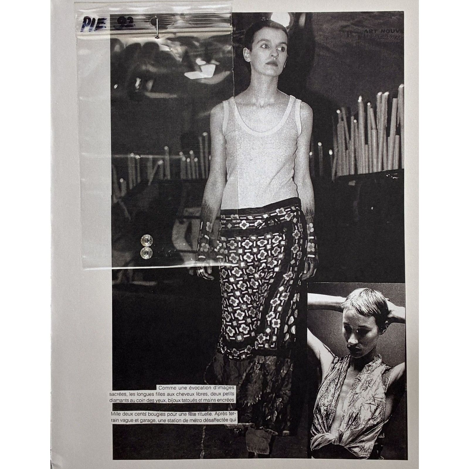 Maison Margiela × Vintage Maison Margiela Archive Fashion photo framed 9x12 Size ONE SIZE - 2 Thumbnail