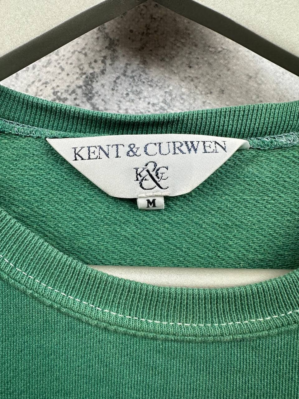 Kent & Curwen Kent & Curwen Green Crest Sweatshirt Made England Vintage Size US M / EU 48-50 / 2 - 13 Thumbnail