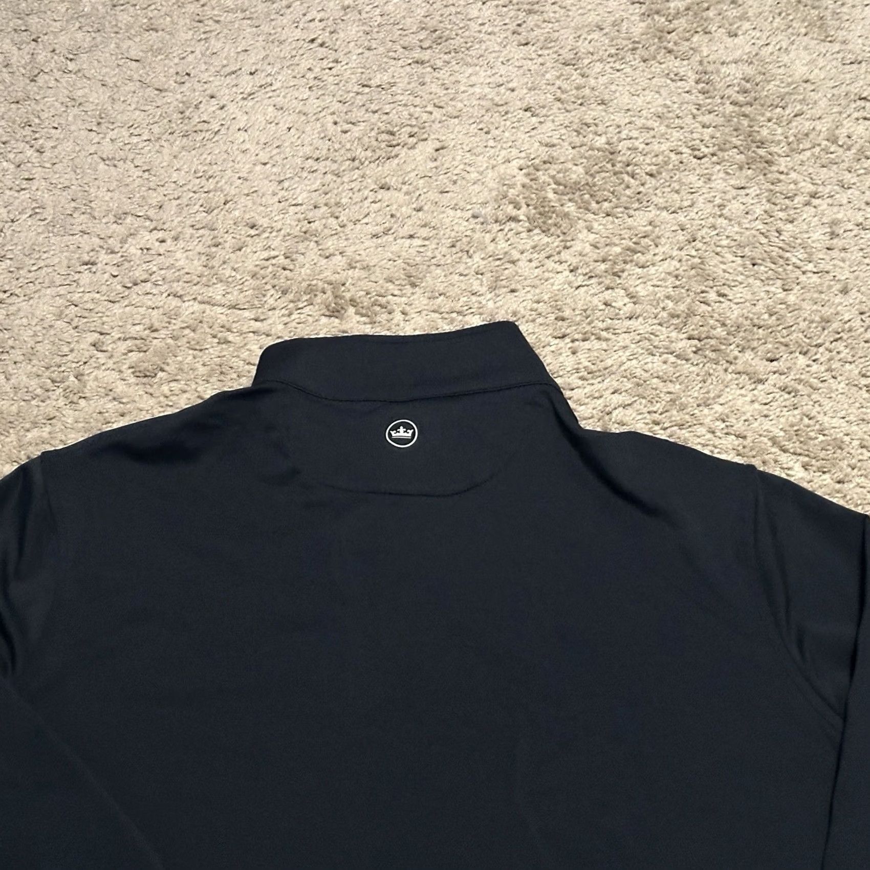 Peter Millar Peter Millar Sweater 1/4 Zip Mens XL Pullover Black Golf Performance Mock Neck Pullover Sweater Mens Regular Fit Athletic Activewear"} Size US XL / EU 56 / 4 - 5 Thumbnail