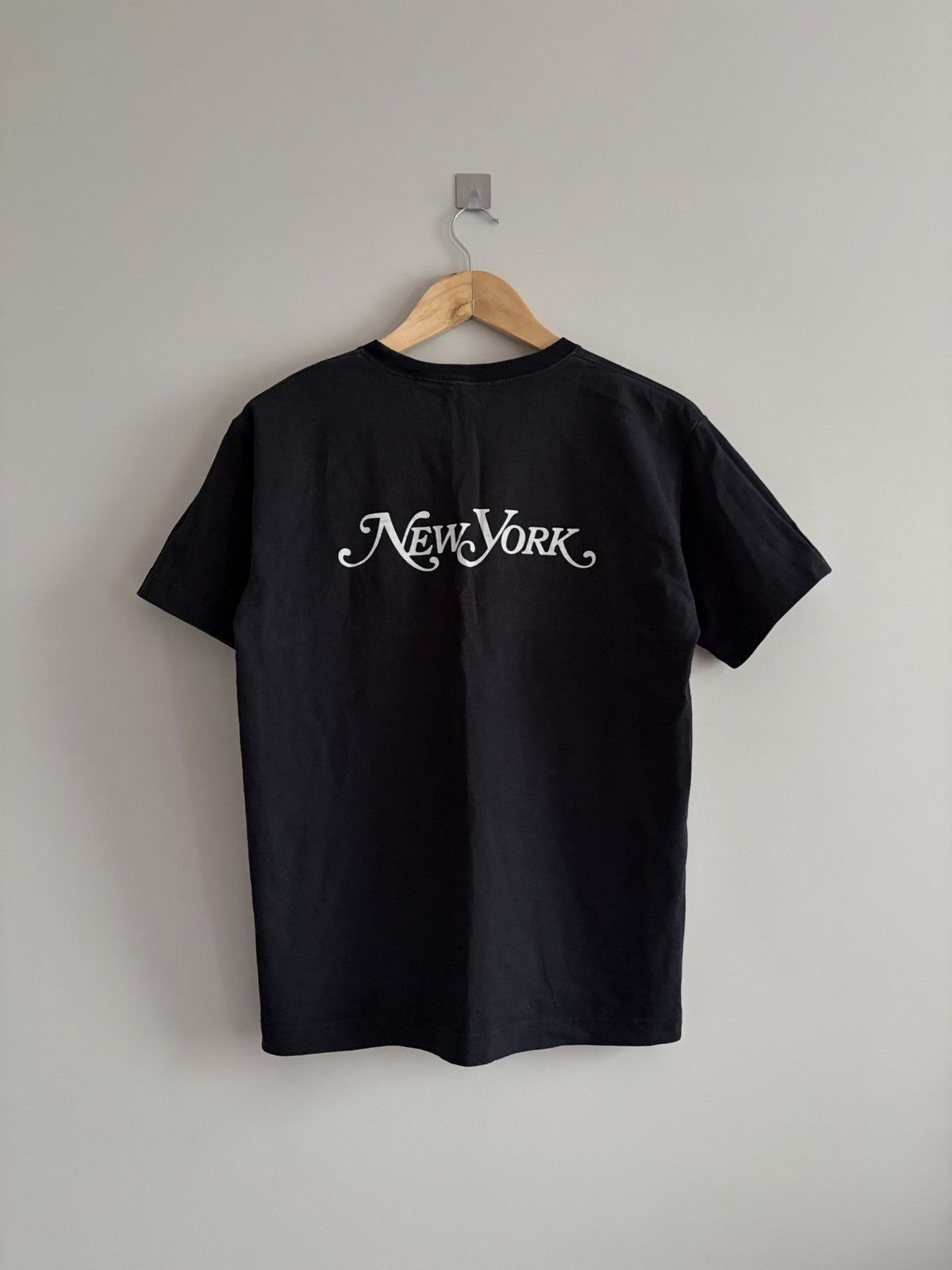 Marc Jacobs Marc Jacobs Black Beaded Logo T-Shirt Size US XS / EU 42 / 0 - 6 Thumbnail