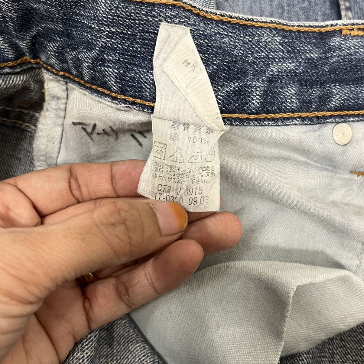 Levi's Vintage Levis Disressed Flare Denim Jeans Size US 30 / EU 46 - 16 Thumbnail