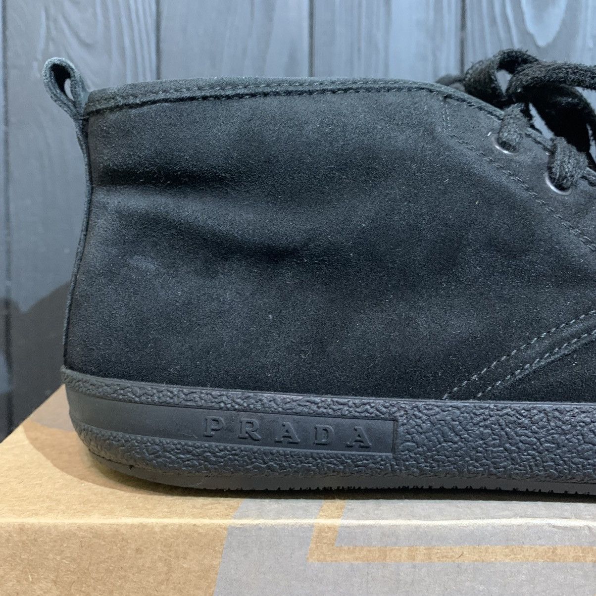Prada Prada Men’s Suede Warm Winter Boots Size 6 Prada 7 US 26 cm Size US 6 / EU 39 - 2 Thumbnail