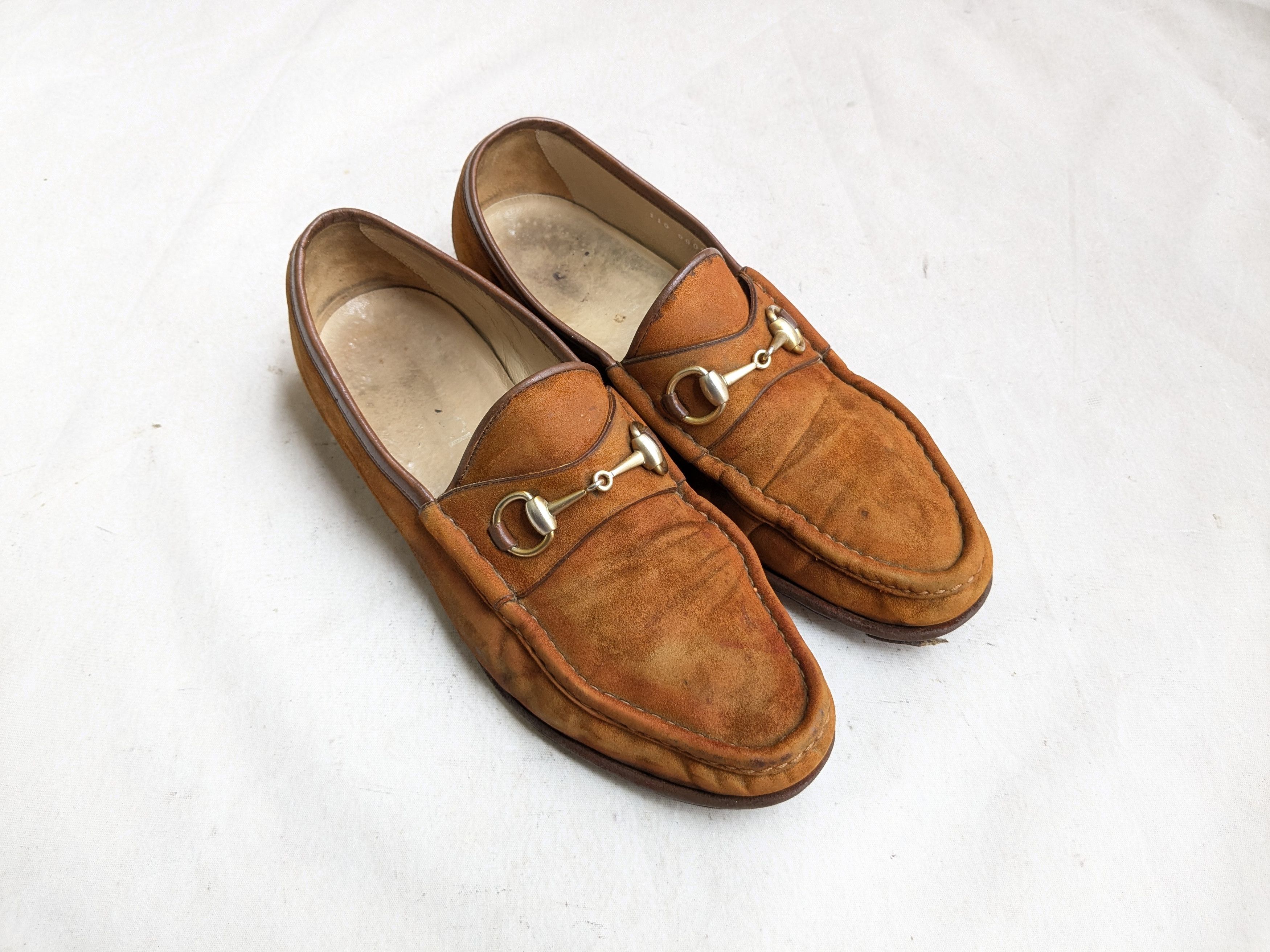 Gucci Gucci Horsebit Loafers Brown Suede 10 Size US 10 / EU 43 - 1 Thumbnail