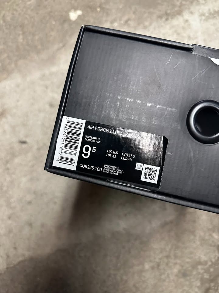 Nike × Supreme Supreme x Nike Air Force 1 - Brand new Size US 9.5 / EU 42-43 - 6 Thumbnail
