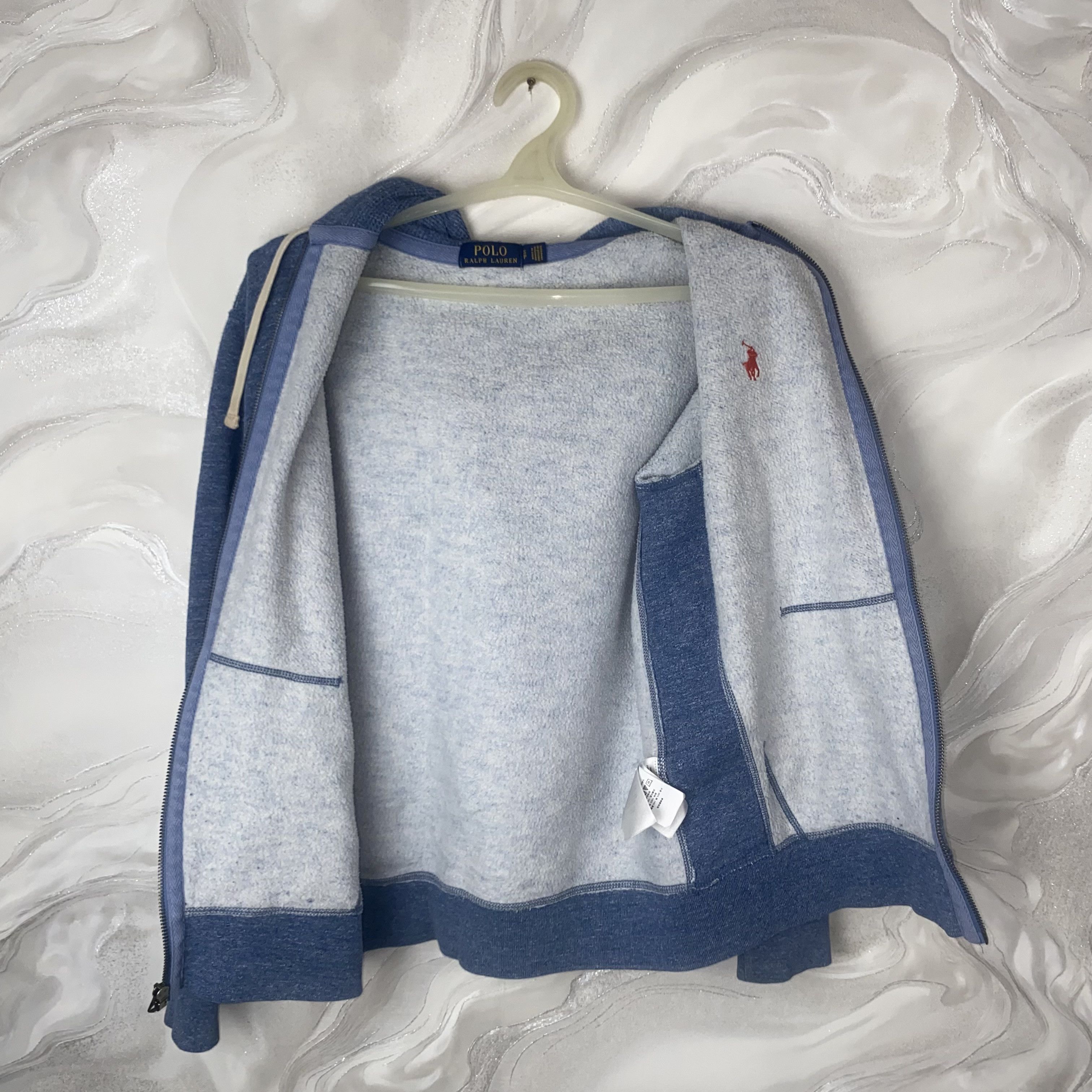 Polo Ralph Lauren Polo Ralph Lauren Blue Zip Up Hoodie Size S Size US S / EU 44-46 / 1 - 9 Thumbnail
