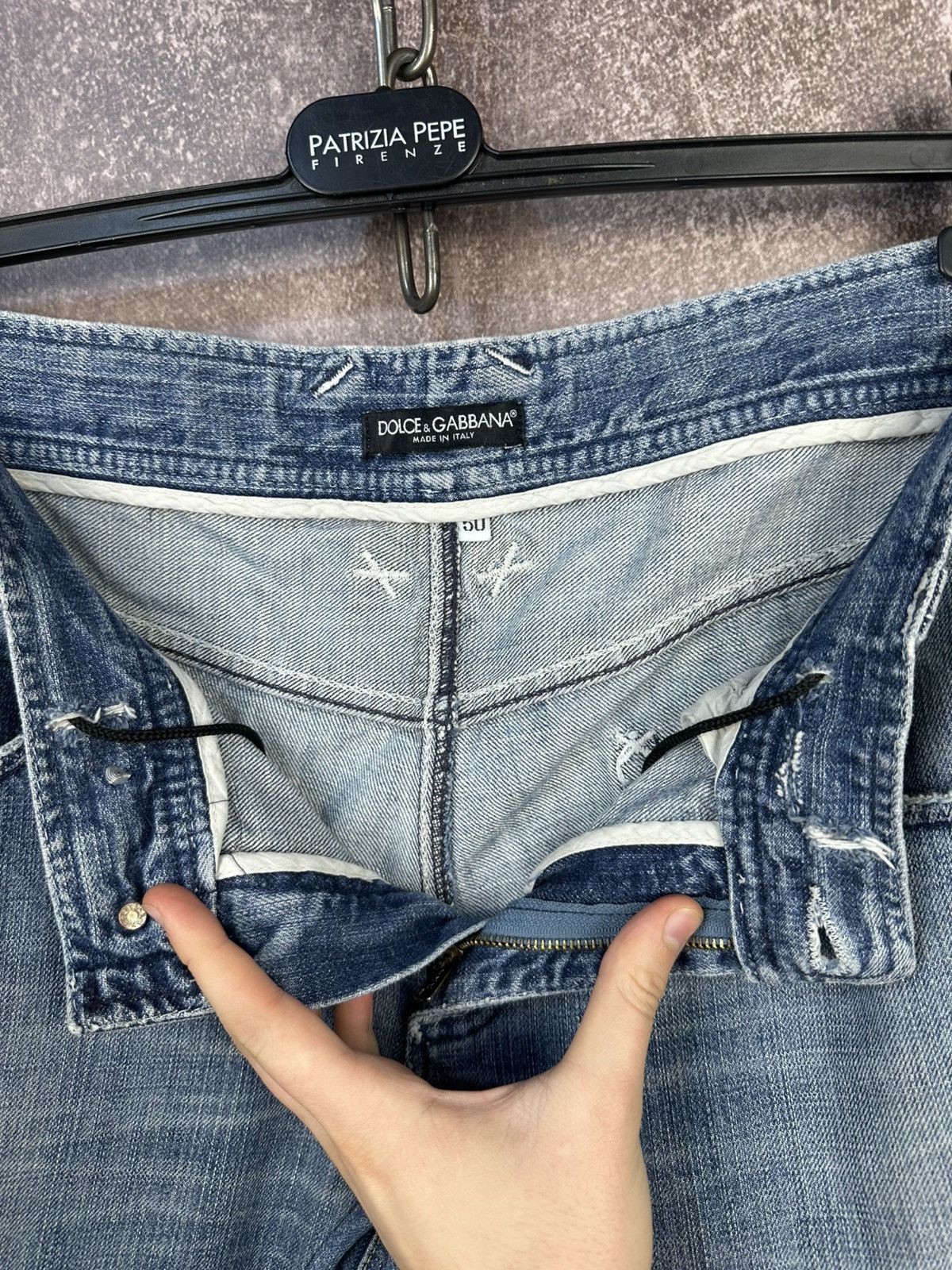 Dolce & Gabbana Y2K Vintage Dolce&Gabbana Jeans Streetwear Rare Casual Style Size US 34 / EU 50 - 7 Thumbnail