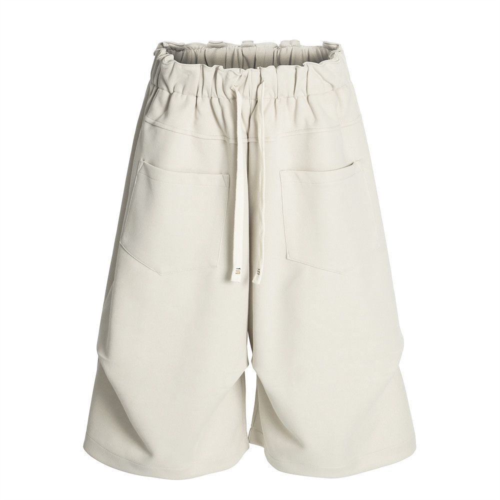 Japanese Brand Men's trendy street cargo wide-leg sports loose shorts Size US 32 / EU 48 - 1 Thumbnail