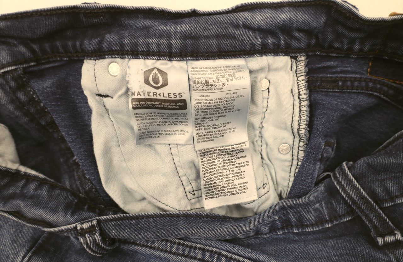 Levi's × Vintage Vintage Y2K Levis 512 Stretch Slim Fit Tapered Leg Jeans Size US 33 - 5 Thumbnail