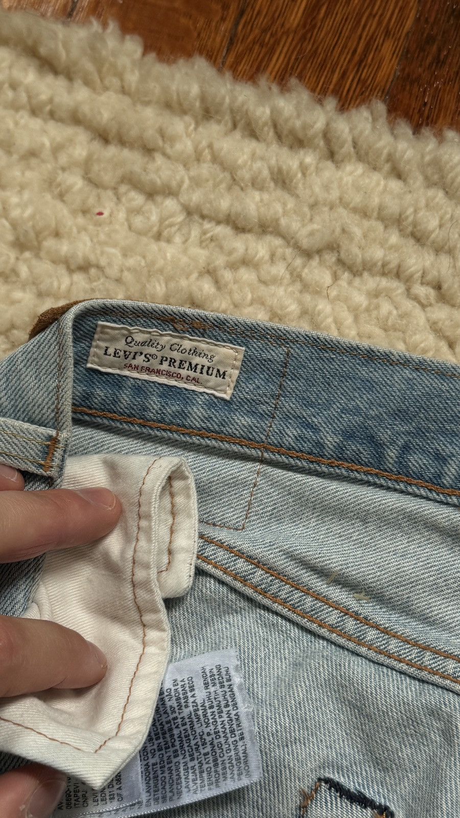 Levi's Custom Levis Painted Denim Size US 32 / EU 48 - 4 Thumbnail