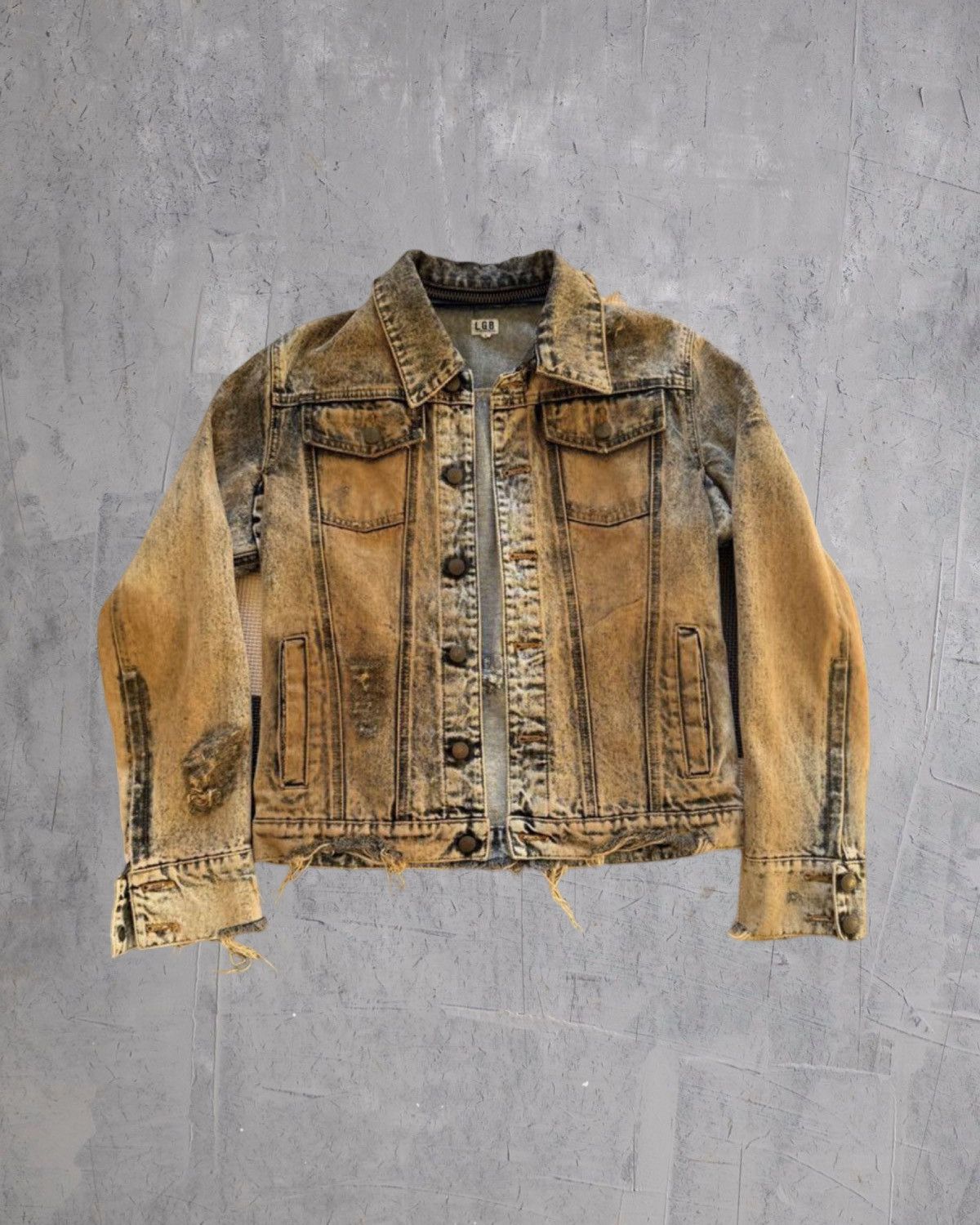 If Six Was Nine × Japanese Brand × Le Grande Bleu (L.G.B.) L.G.B Denim jacket Size US L / EU 52-54 / 3 - 1 Thumbnail