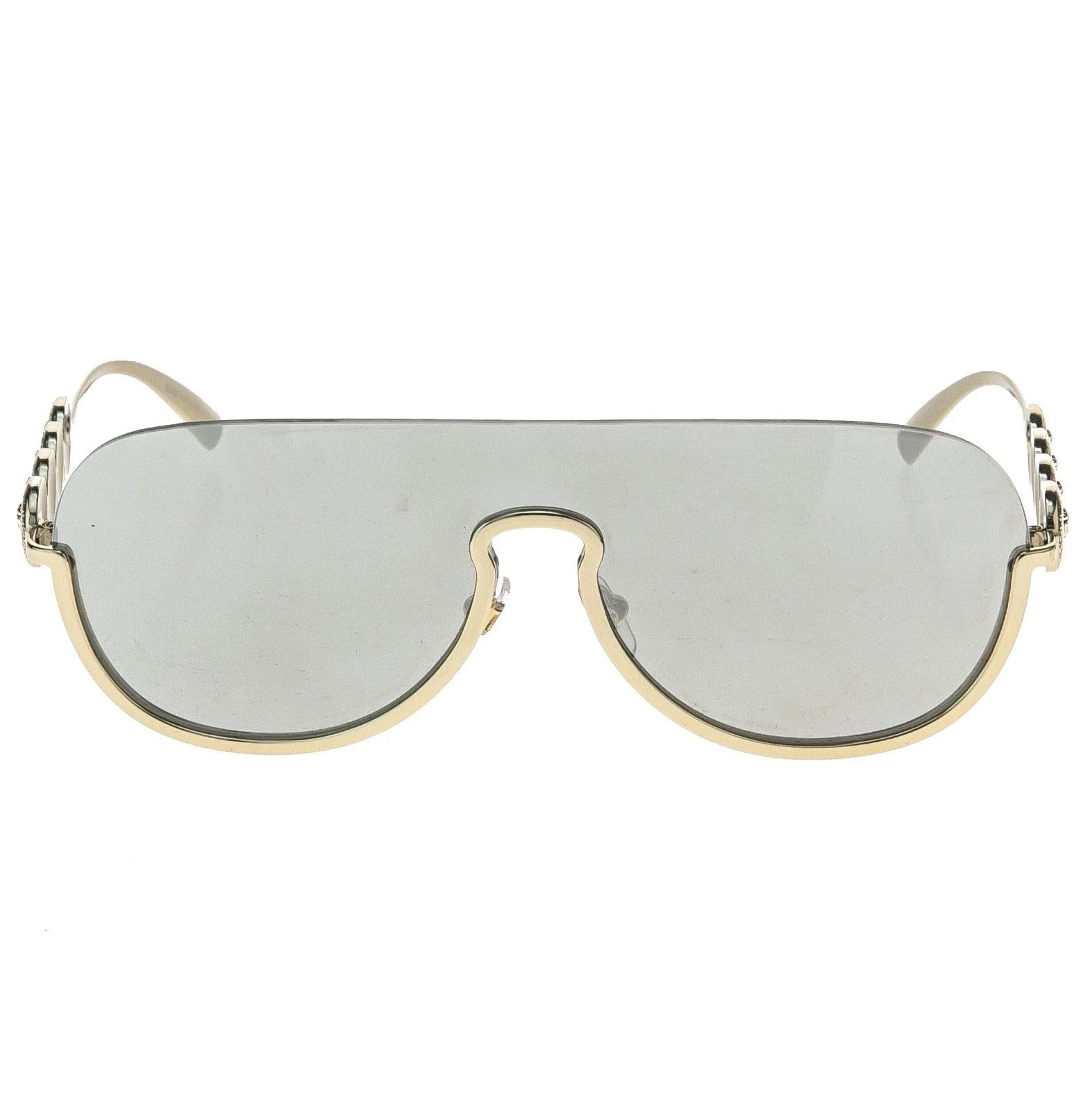 Versace VERSACE VE2215 2215 Coin Medusa Stud Gold Silver Mirror Size ONE SIZE - 6 Thumbnail