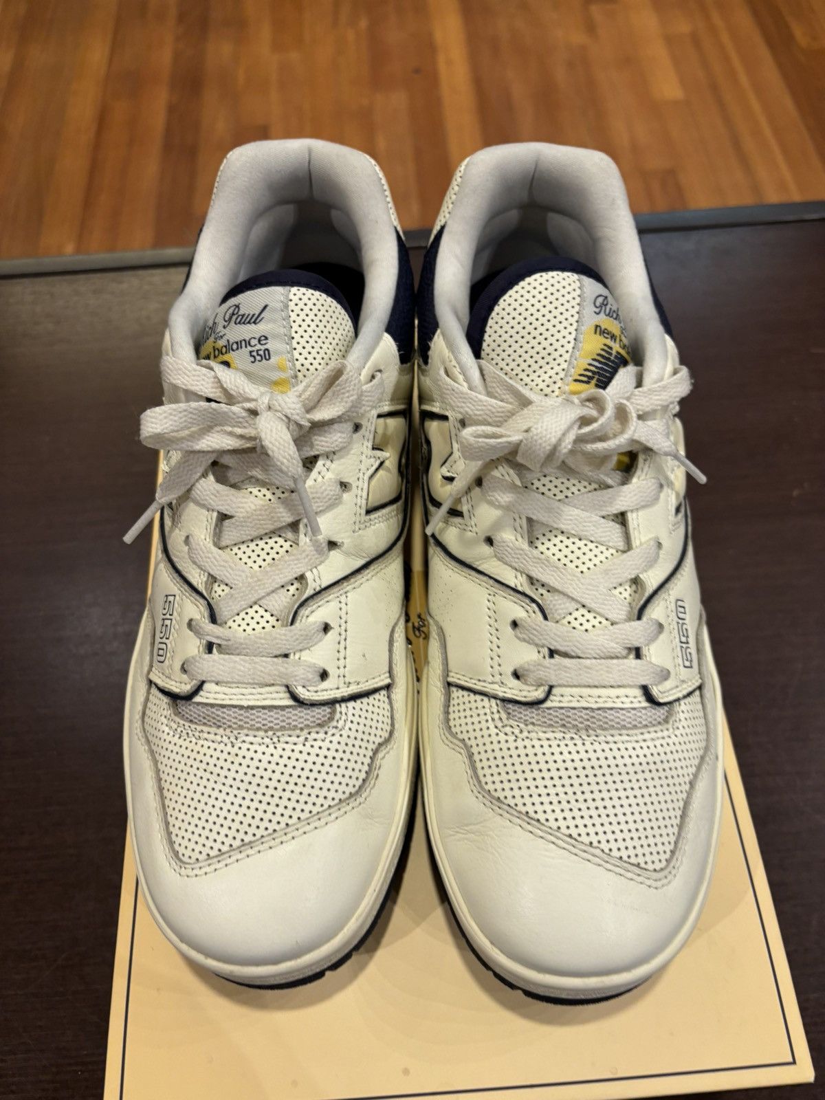 New Balance New Balance 550 ‘Navy Light Blue’ Size US 12 / EU 45 - 4 Thumbnail