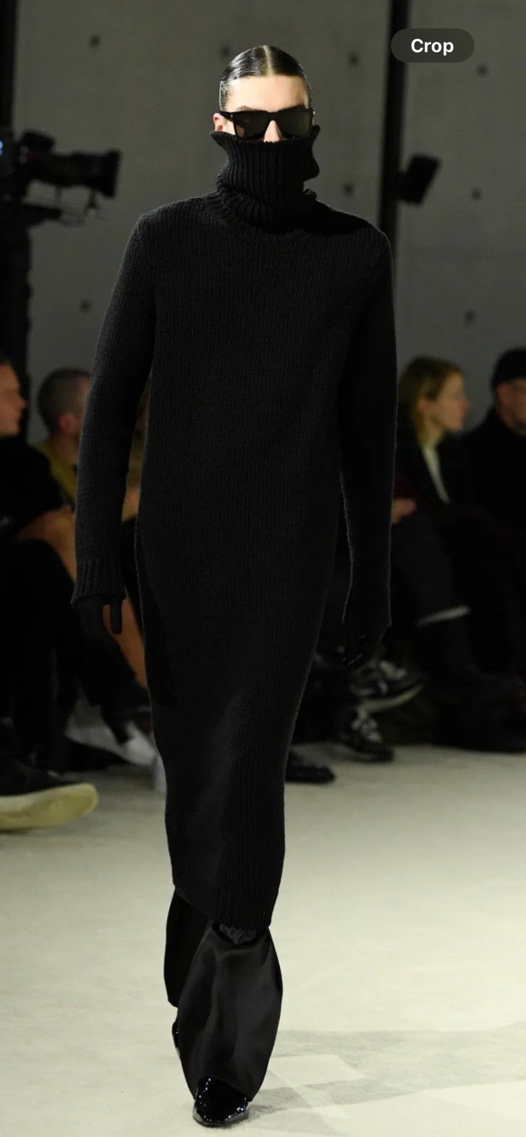 Saint laurent mens long turtleneck sweater. M. $5290