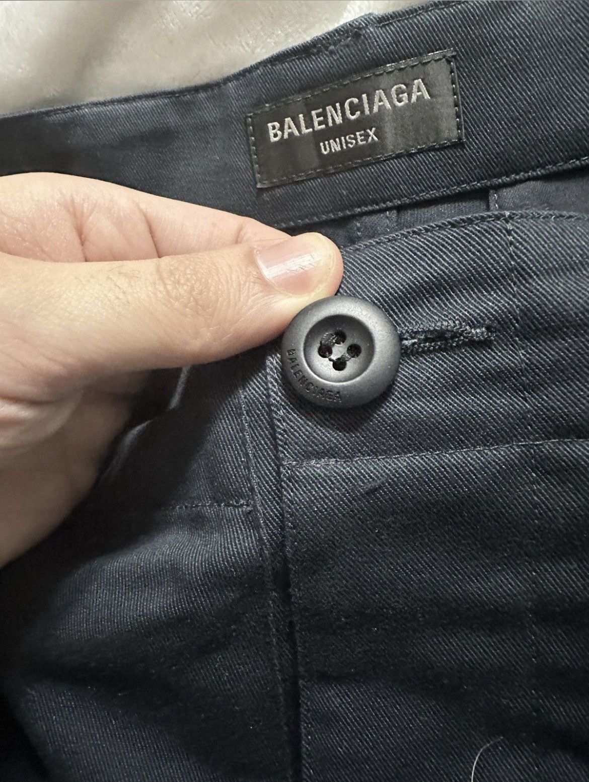 Balenciaga Balenciaga Navy Kick Cargos Size US 32 / EU 48 - 10 Thumbnail