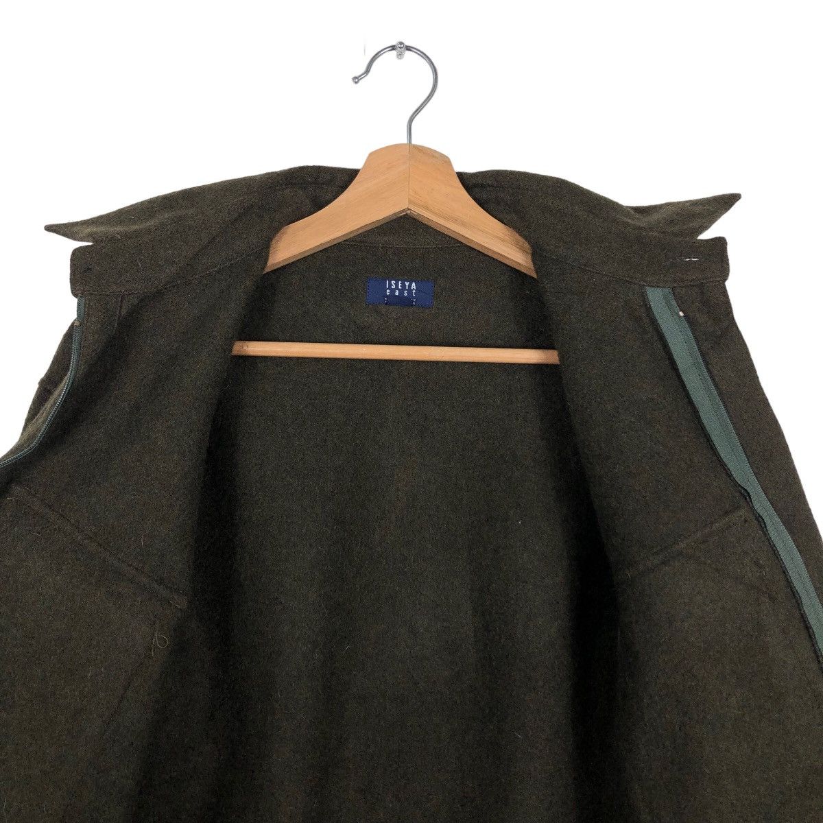 Japanese Brand 🔥Iseya East Issey Miyake Chore Wool Work Jacket Japan Made Size US M / EU 48-50 / 2 - 11 Thumbnail