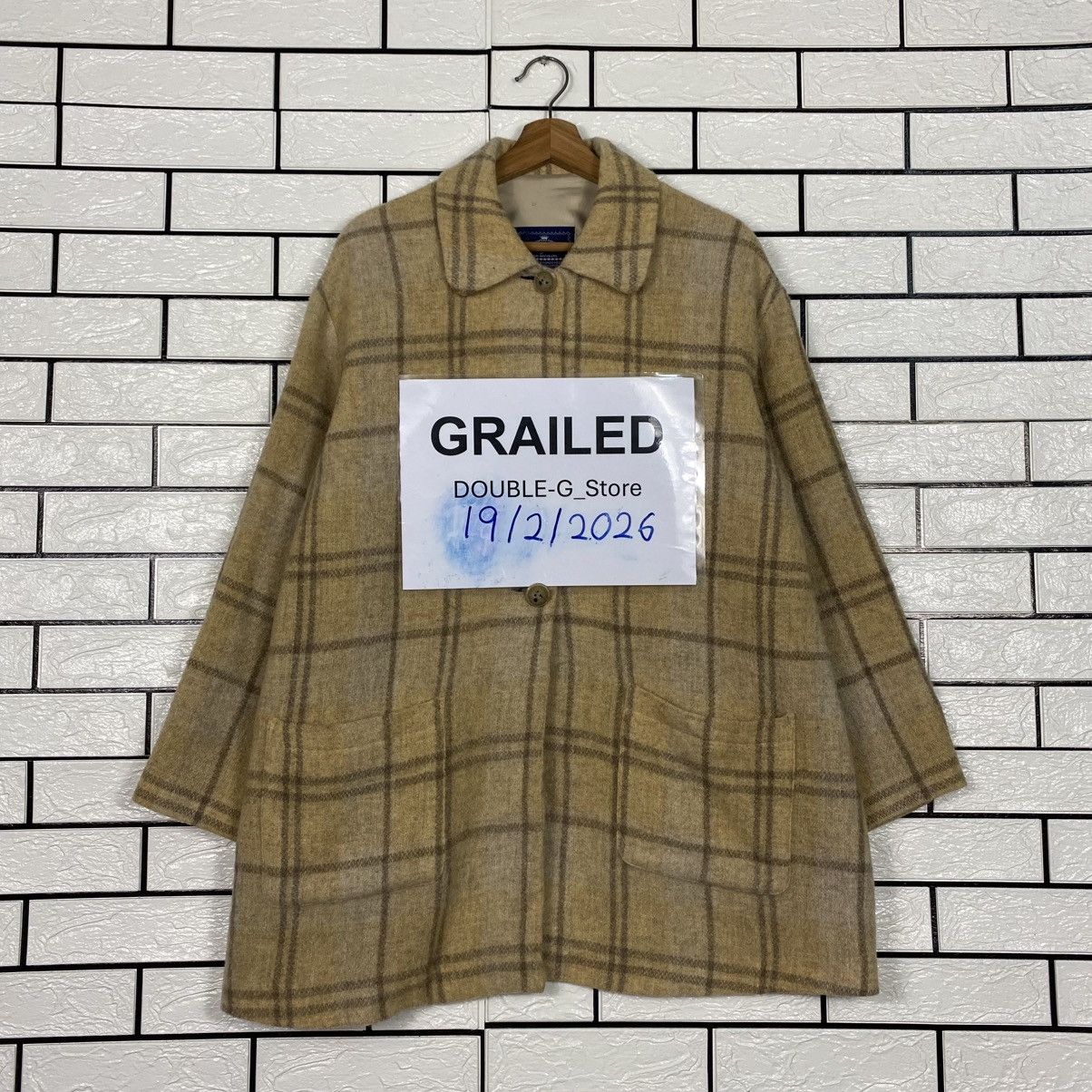 Japanese Brand 📌Vintage Wool Jacket One Way Co Tartan Issey Miyake Size US M / EU 48-50 / 2 - 1 Thumbnail