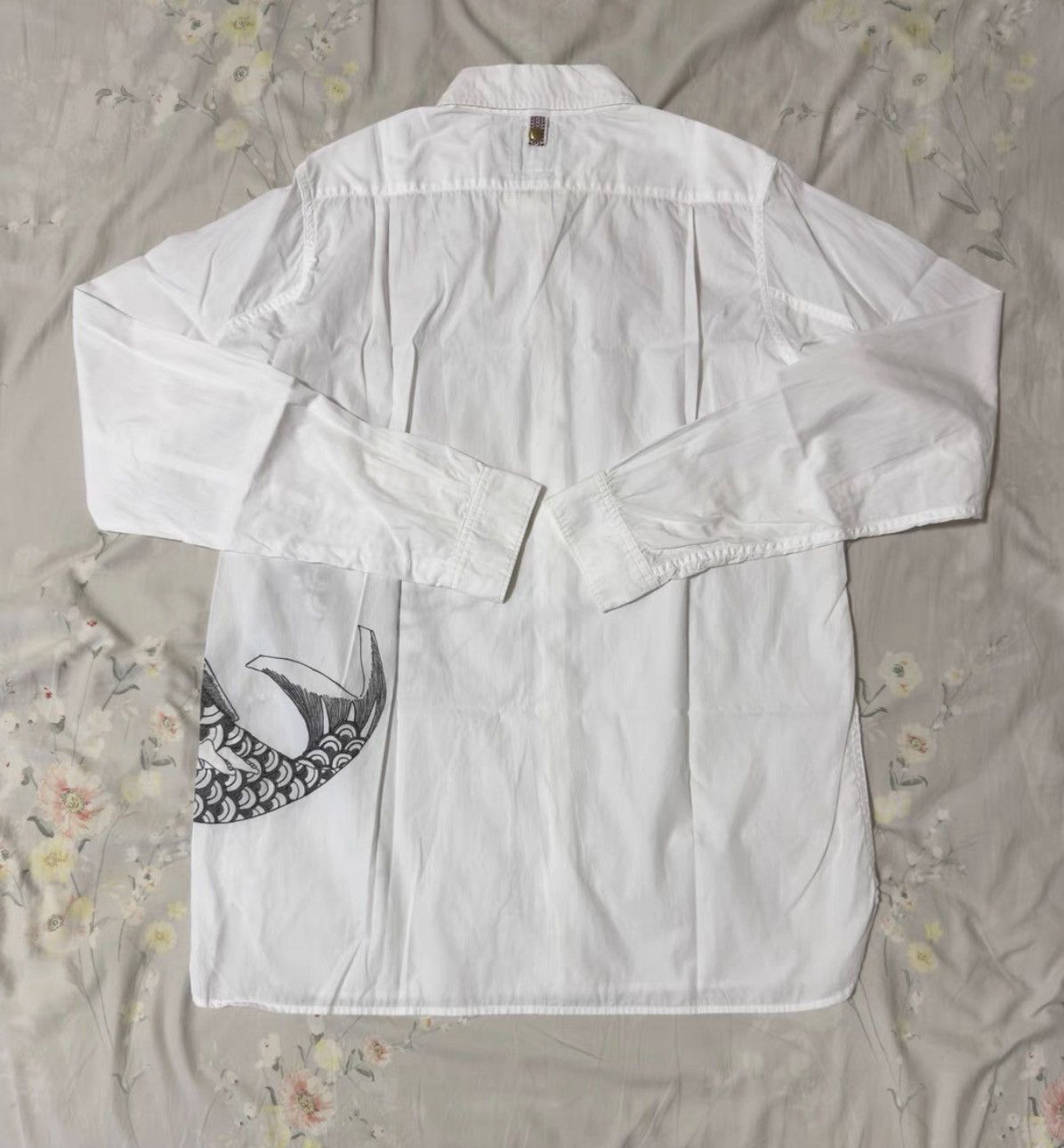 Visvim visvim 17AW Hand-Painted Koi Long-Sleeve Shirt Size US S / EU 44-46 / 1 - 2 Thumbnail