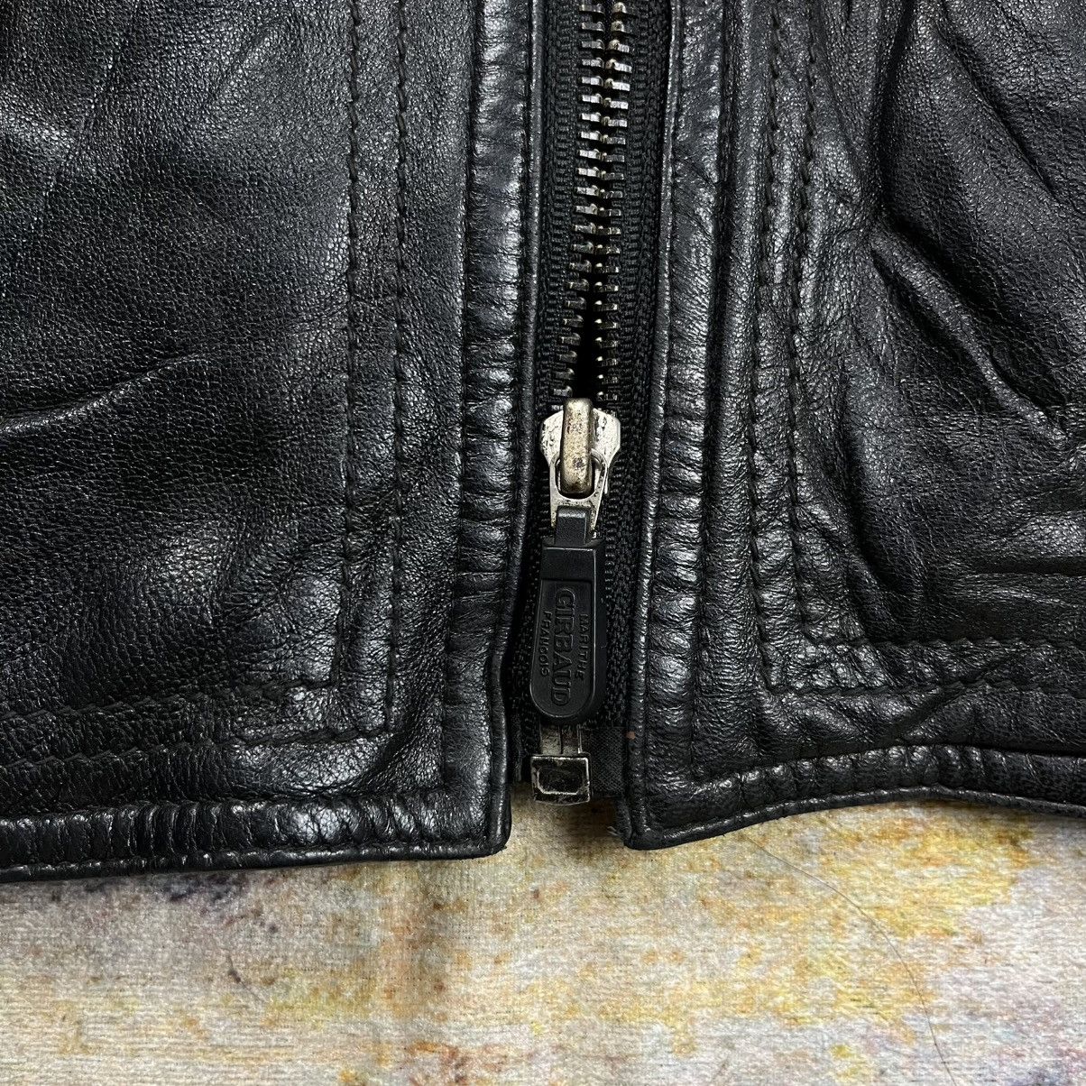 Marithe + Francois Girbaud vtg 90s Marithe francois girbaud multi pocket leather jacket Size US S / EU 44-46 / 1 - 8 Thumbnail
