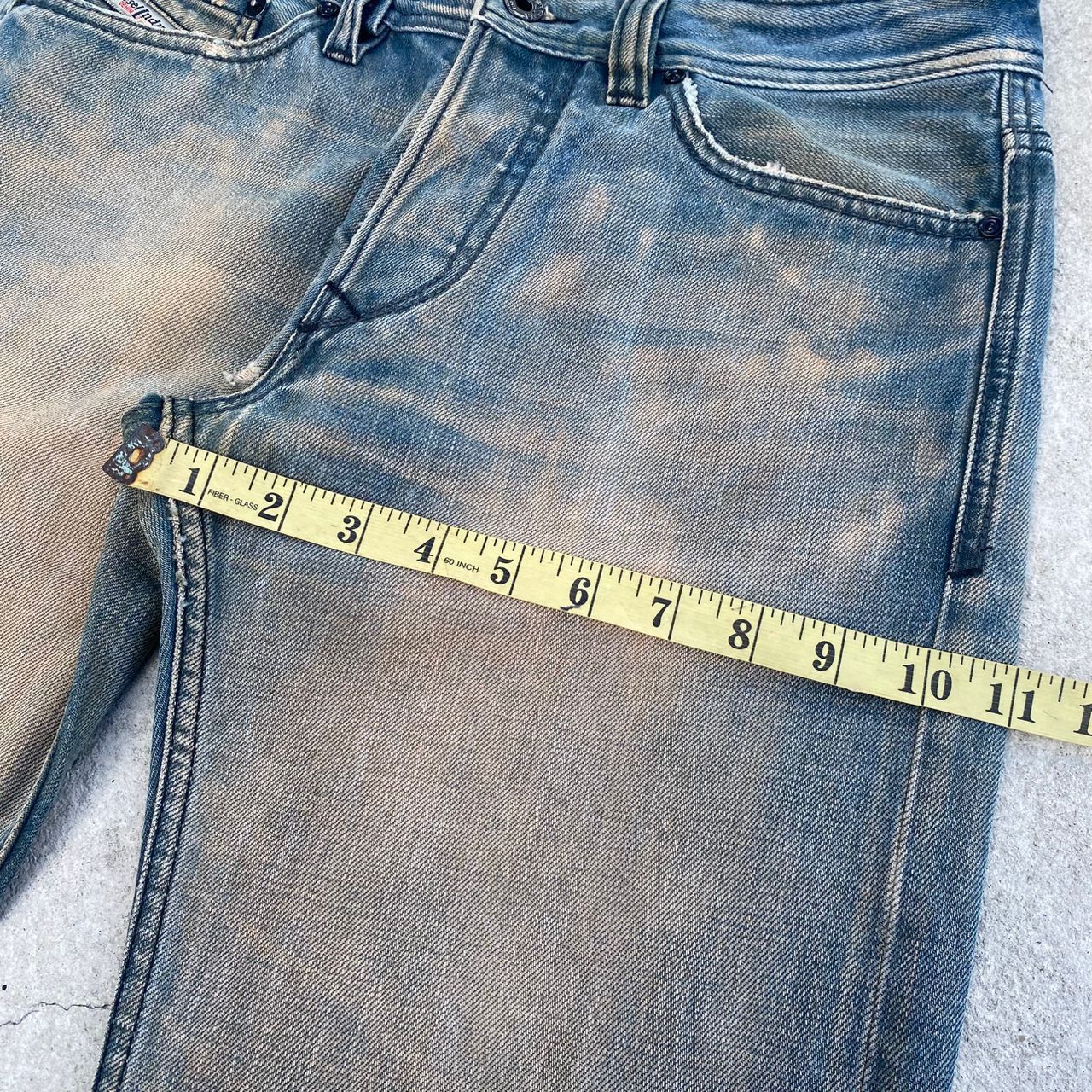 Diesel Vintage Diesel Industry Distressed Denim Size US 30 / EU 46 - 5 Thumbnail