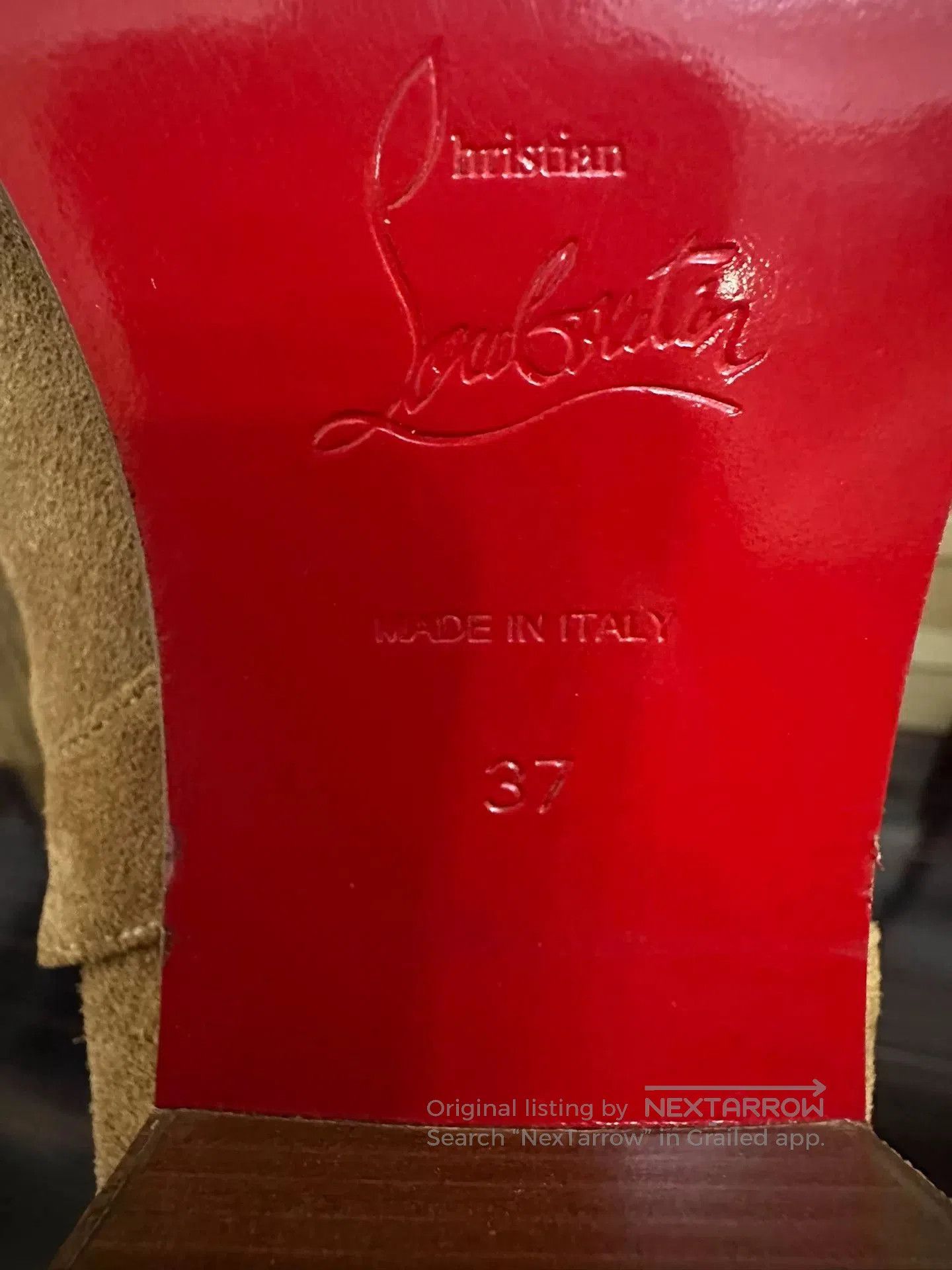 Christian Louboutin Christian Louboutin Knee-Length Boots Size 37. Size US 6 / IT 36 - 7 Thumbnail