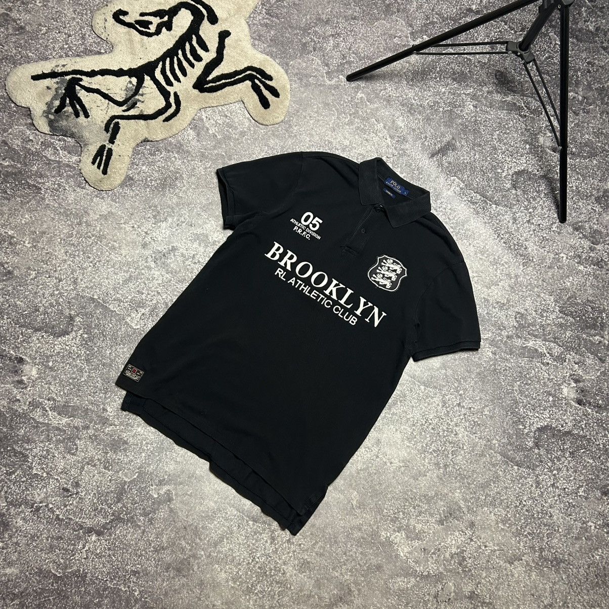 Polo Ralph Lauren Mens Polo Ralph Lauren Brooklyn big logo y2k opium polo Size US L / EU 52-54 / 3 - 1 Thumbnail