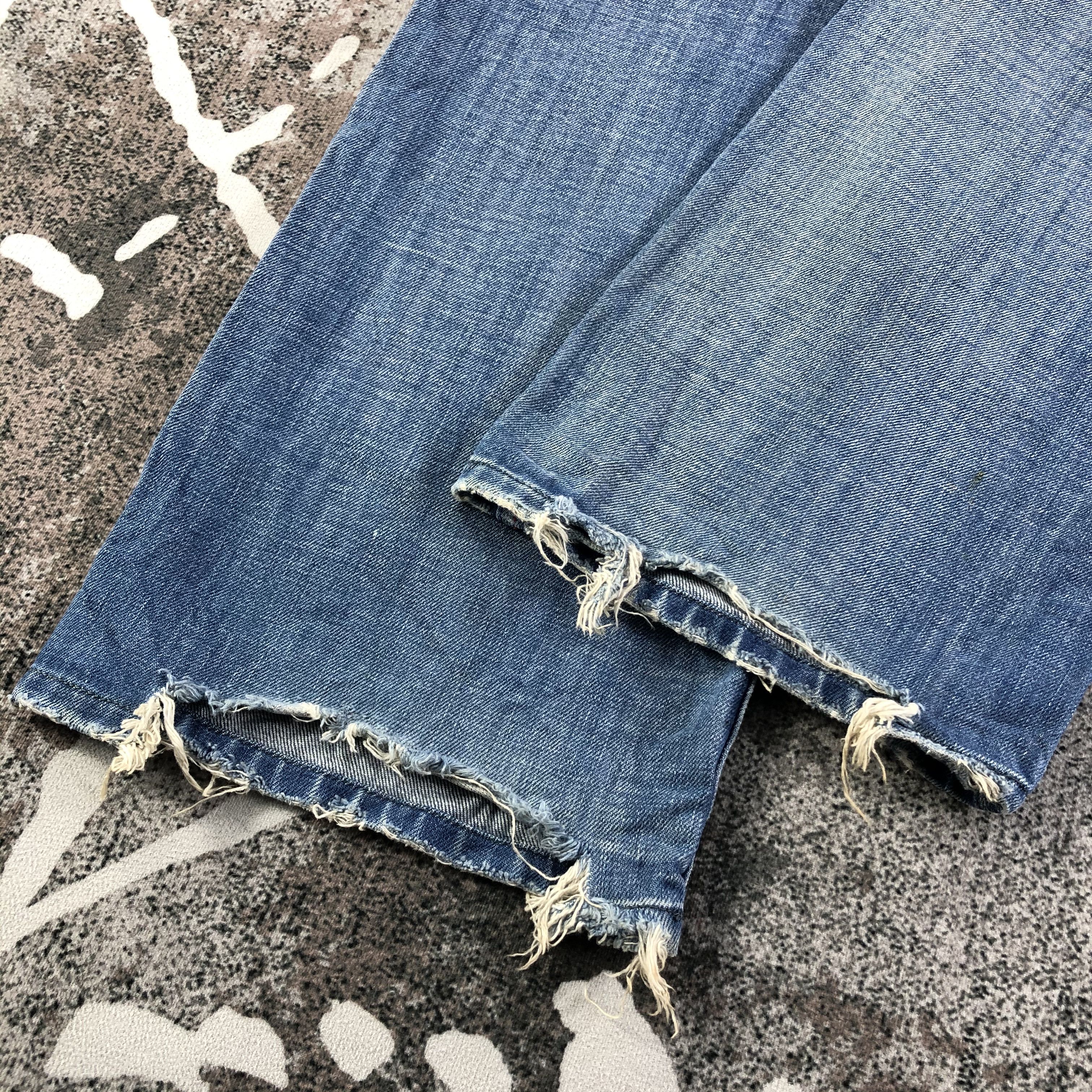 Diesel Diesel Bush Pants Jeans Faded Blue Denim KJ1620 Size US 32 / EU 48 - 5 Thumbnail