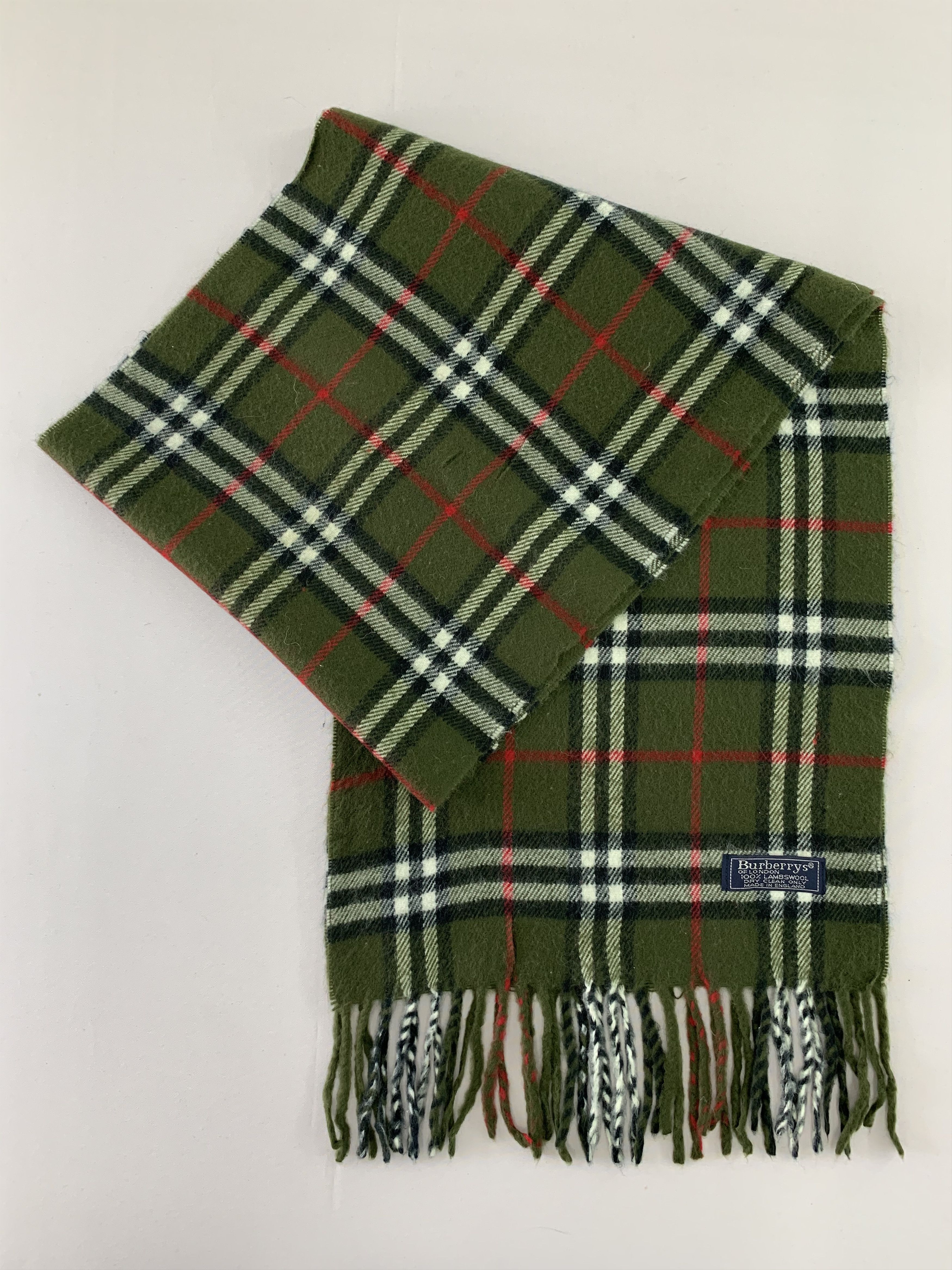 Burberry Burberry Scarf Wool Muffler Neck Wrap BL4327 Size ONE SIZE - 2 Thumbnail