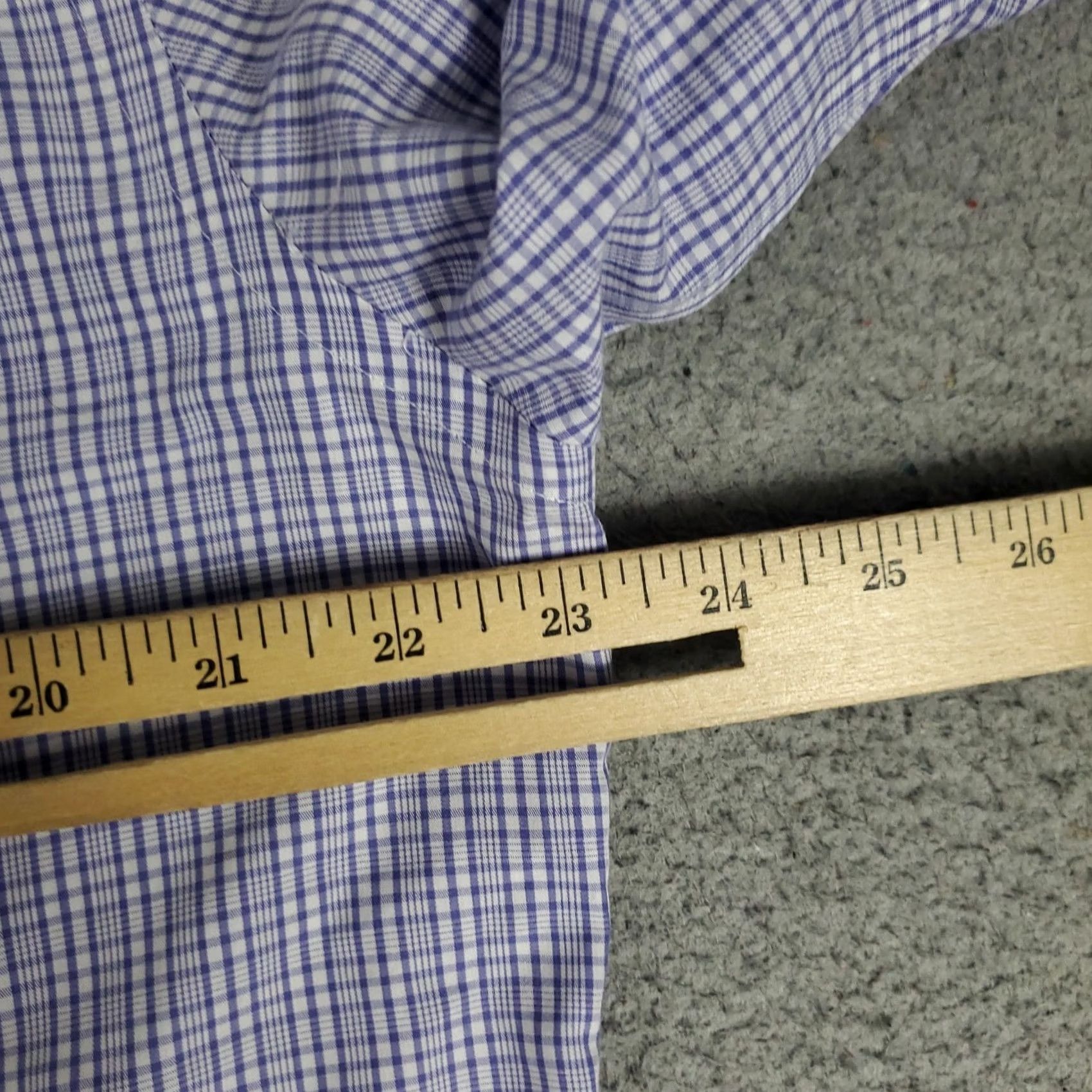 UNTUCKit UNTUCKit Shirt Mens XL Blue Plaid Button-Up Long Sleeve Casual Size US XL / EU 56 / 4 - 5 Thumbnail