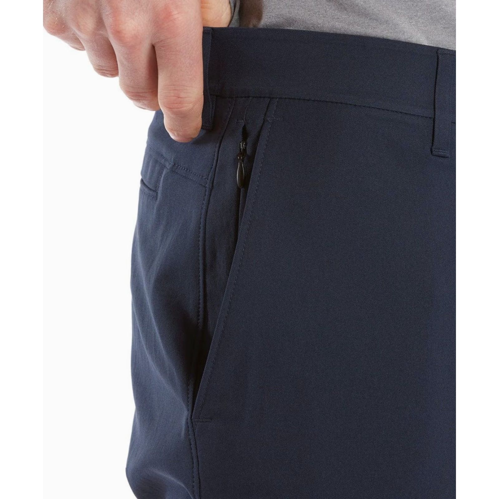 Vintage VINTAGE Public Rec Chino Pants Mens Navy 42x30 City Preppy Nylon Blend Stretch Pockets Straight Regular Size US 42 / EU 58 - 3 Thumbnail