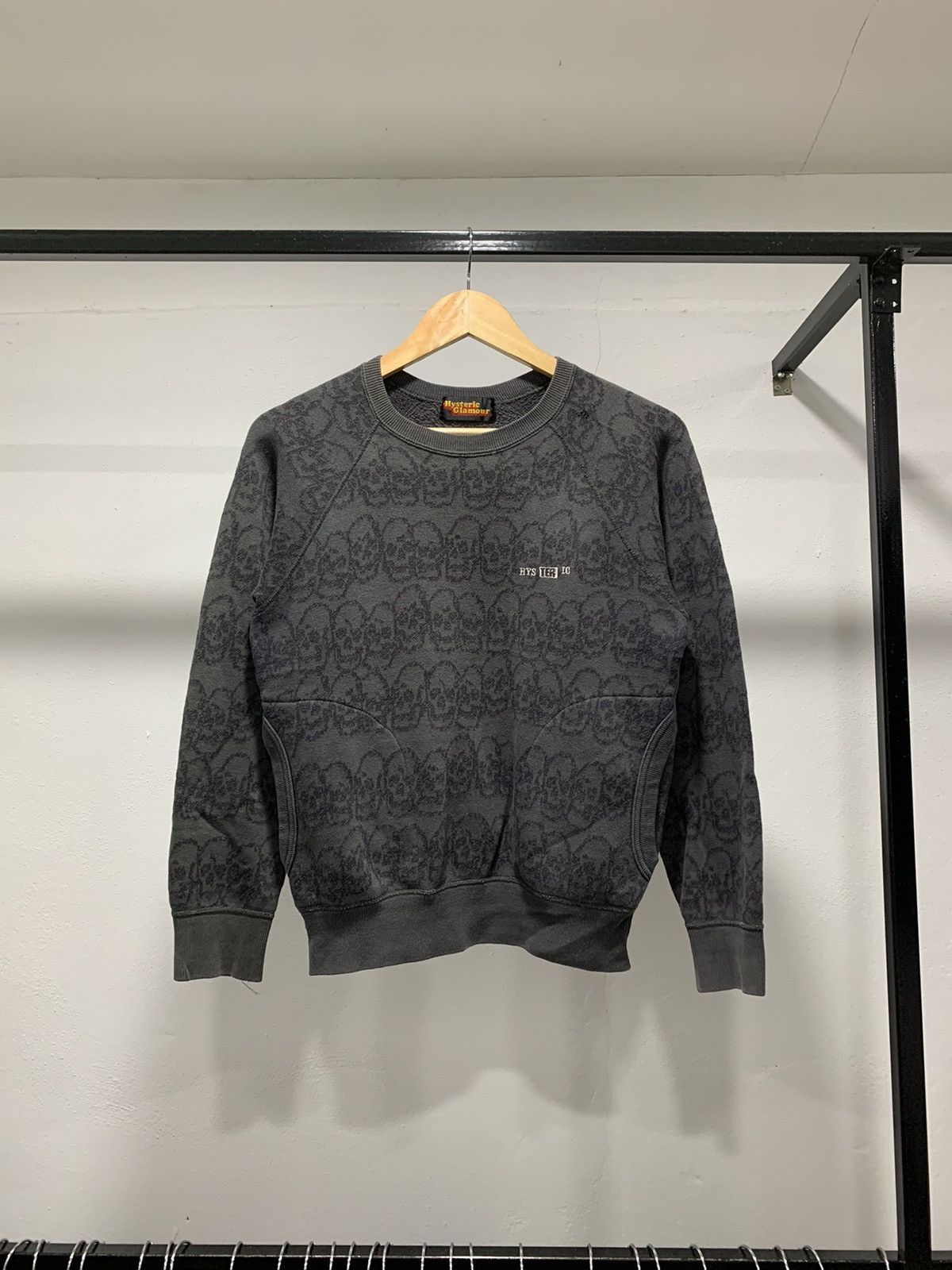 Hysteric Glamour Hysteric Glamour💥 Skull Fullprint Sweater 80s Size XS / US 0-2 / IT 36-38 - 2 Thumbnail