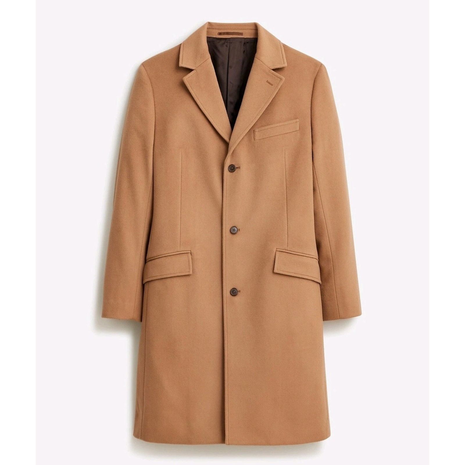 J.Crew J. Crew Ludlow $548 coat Toffee Italian Cashmere Wool 36R Size US XXS / EU 40 - 6 Thumbnail
