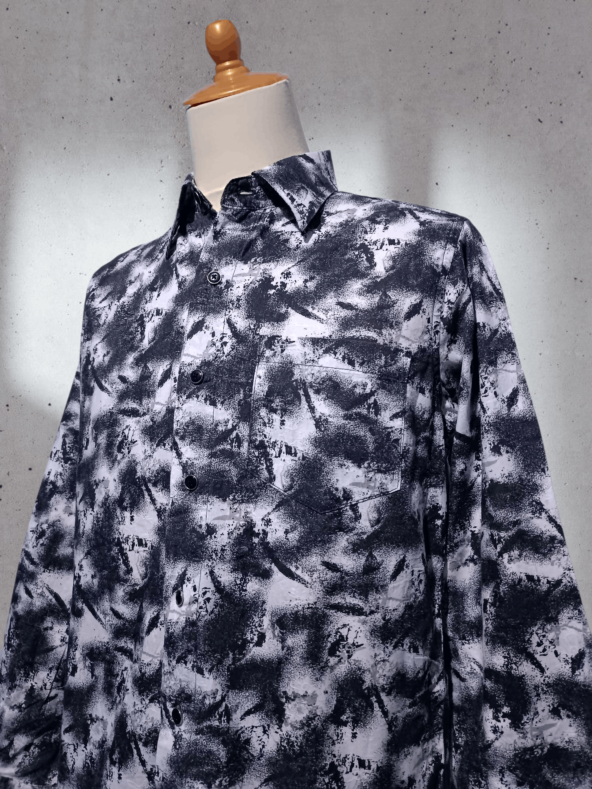 Japanese Brand Spinash Art Print Long Sleeve Shirt Size US M / EU 48-50 / 2 - 2 Thumbnail