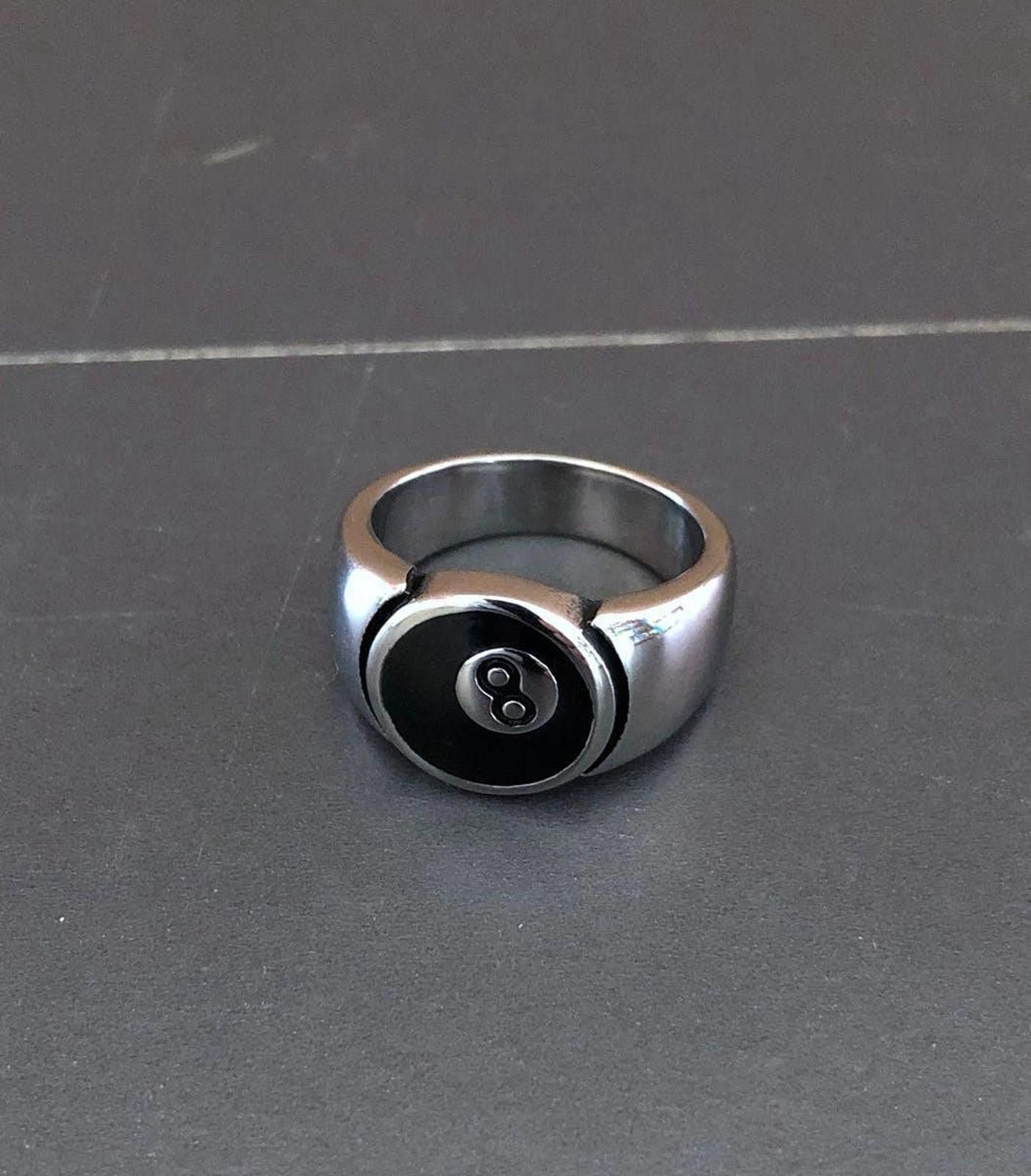 Jewelry 8 Ball Ring Size ONE SIZE - 5 Thumbnail