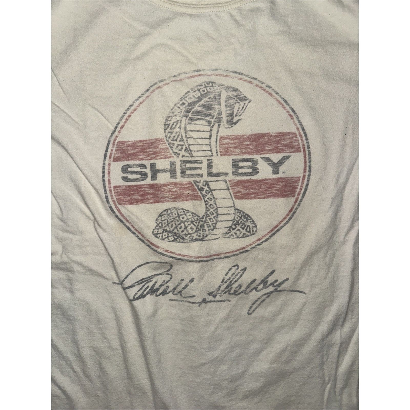 Urban Outfitters × Vintage Wicked Quick Shelby Cobra Graphic T-Shirt White S 17x25 Size US S / EU 44-46 / 1 - 2 Thumbnail