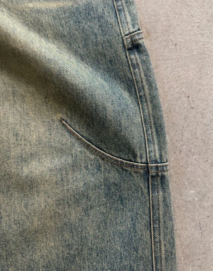Japanese Brand Washed Y2K Style Baggy Denim Jeans Size US 36 / EU 52 - 4 Thumbnail