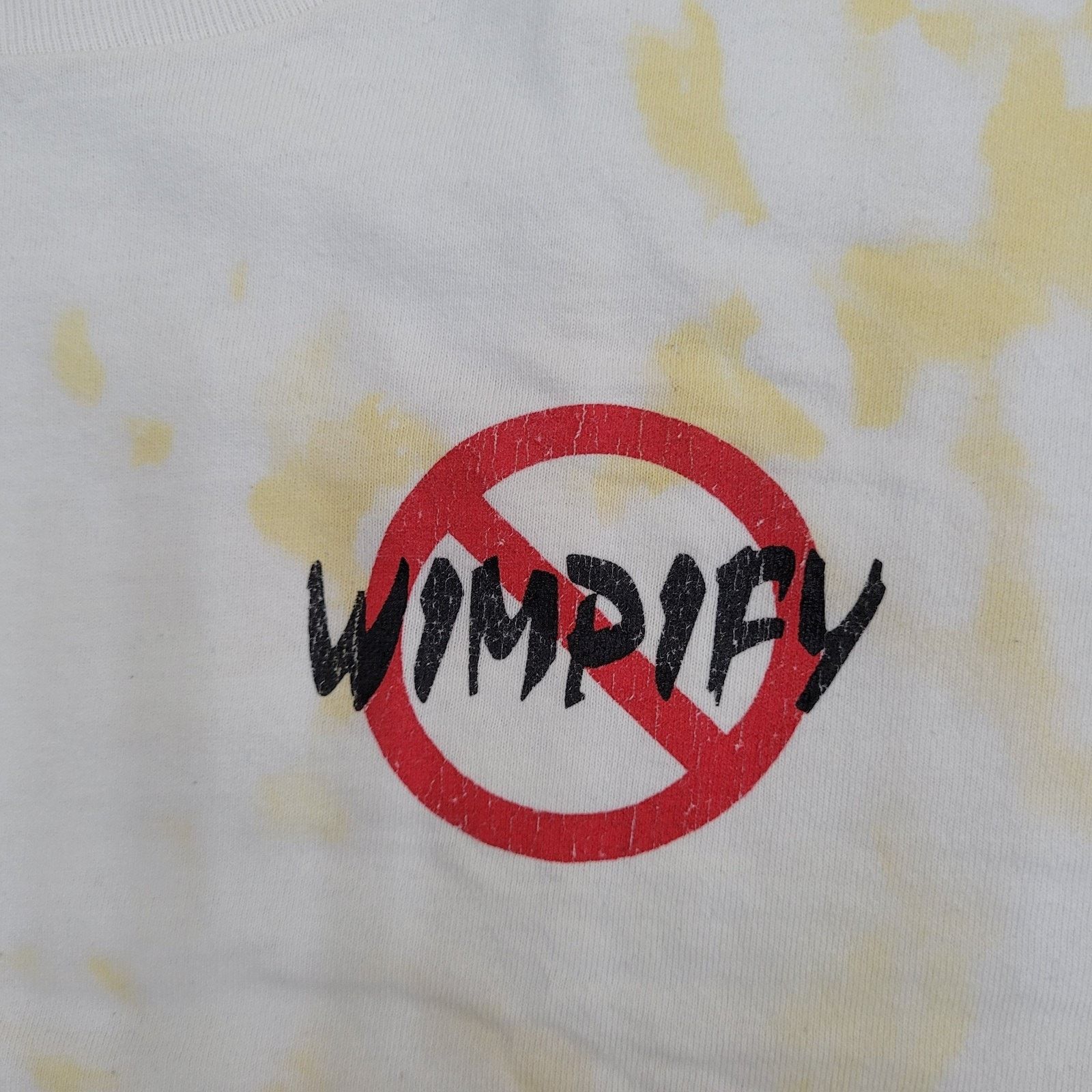 Fruit Of The Loom VTG 90s No Wimps Bandit Robber Obstacles Tie-Dye Shirt 2XL Size US XXL / EU 58 / 5 - 6 Thumbnail