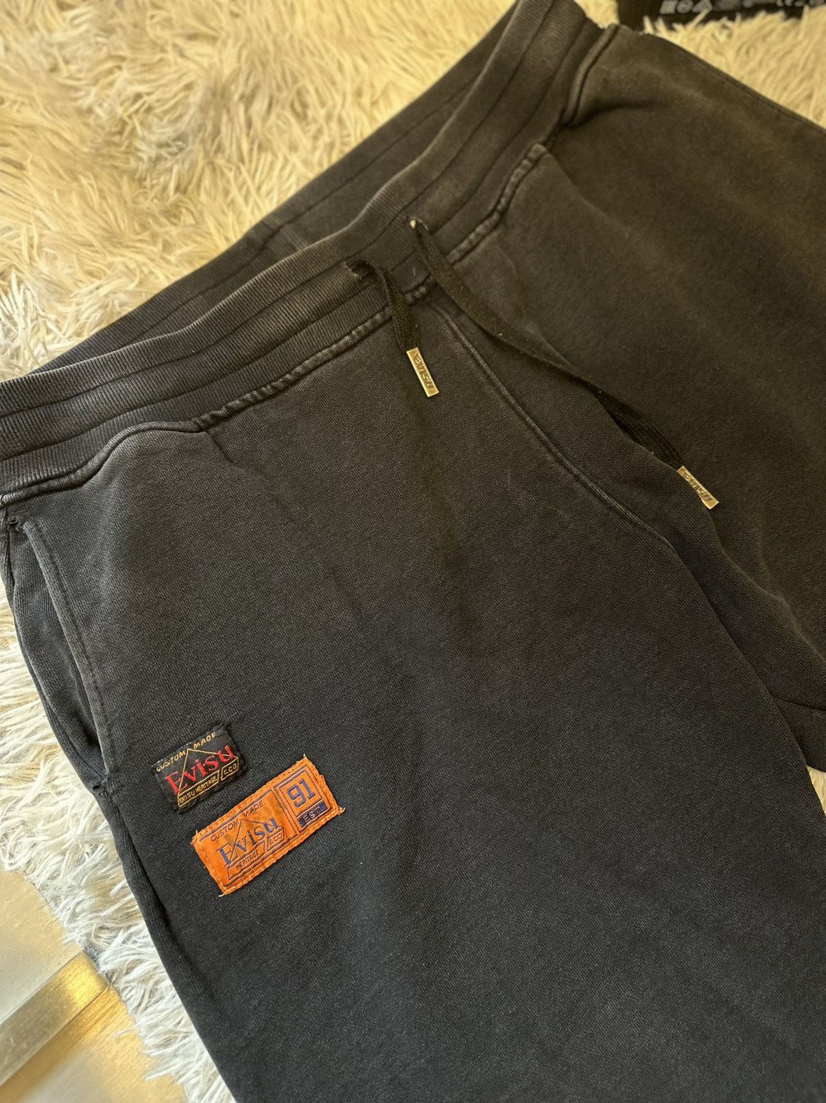 Evisu sweatpants Evisu Big logo Size US 32 / EU 48 - 4 Thumbnail