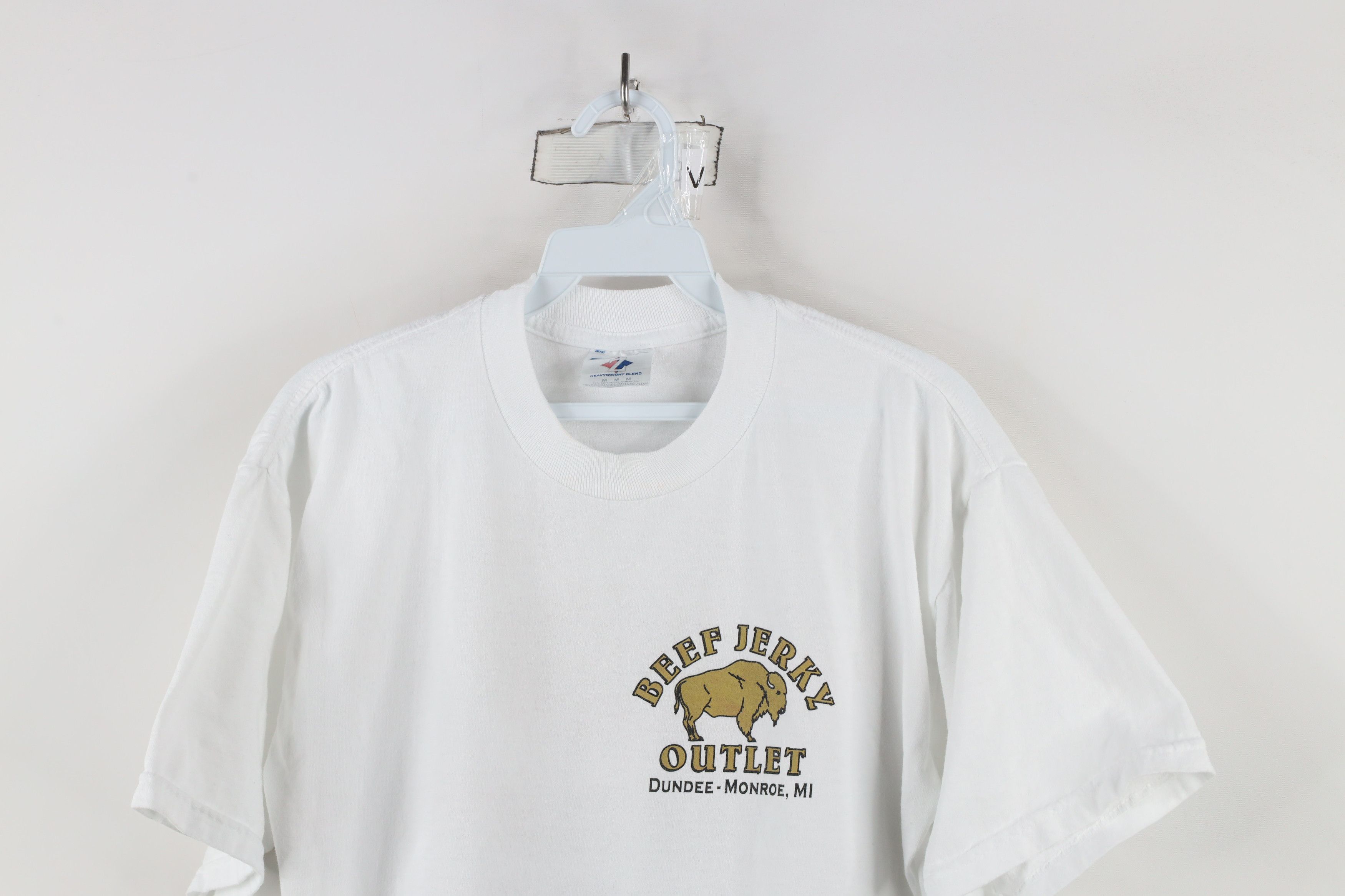 Vintage Vintage Beef Jerky Outlet Michigan Short Sleeve T-Shirt Size US M / EU 48-50 / 2 - 2 Thumbnail