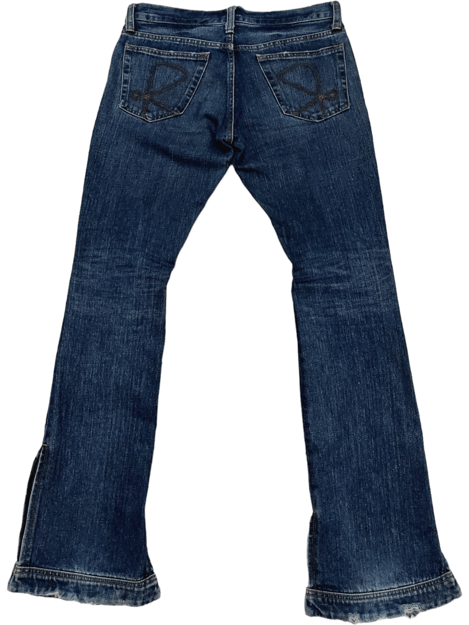 Vintage Flare Jeans Rico Japan Low Rise Boot Cut Zipped Size US 32 / EU 48 - 12 Thumbnail