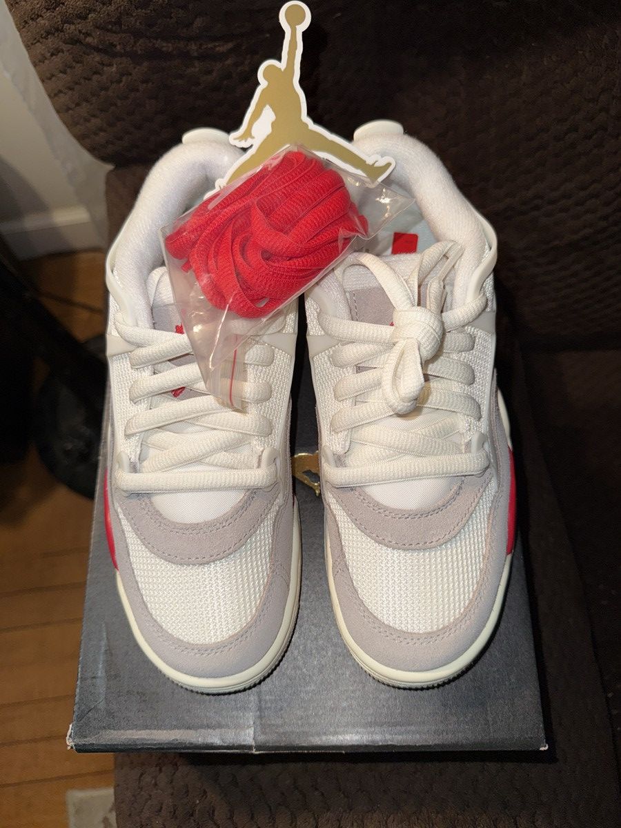 Jordan Brand Nike Air Jordan 4 RM (GS) sail/white/fire red/grey 4y/5.5w Size US 5.5 / IT 35.5 - 9 Thumbnail