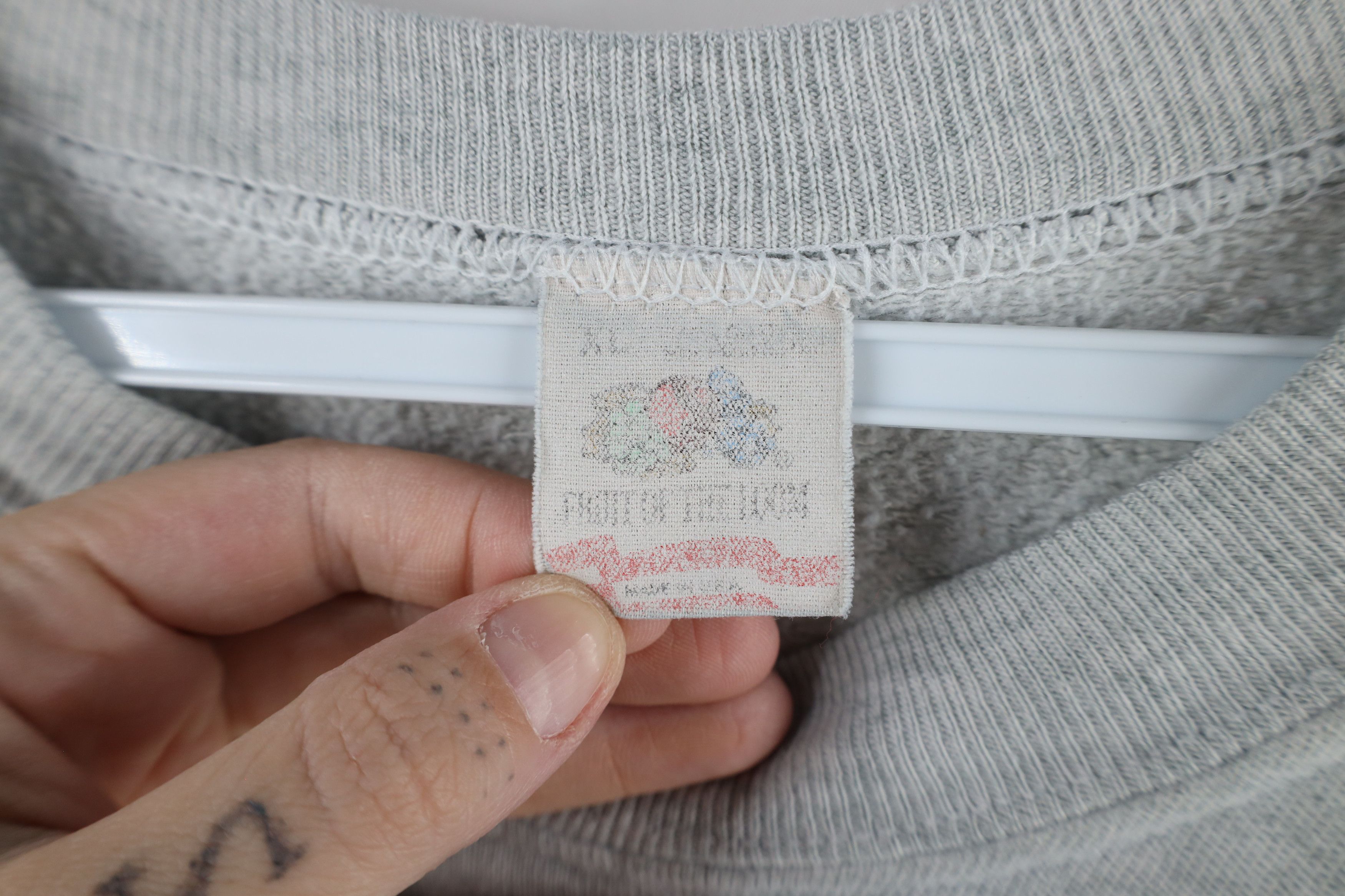 Vintage Vintage 90s Streetwear Broadway New York City Sweatshirt USA Size US XL / EU 56 / 4 - 7 Thumbnail